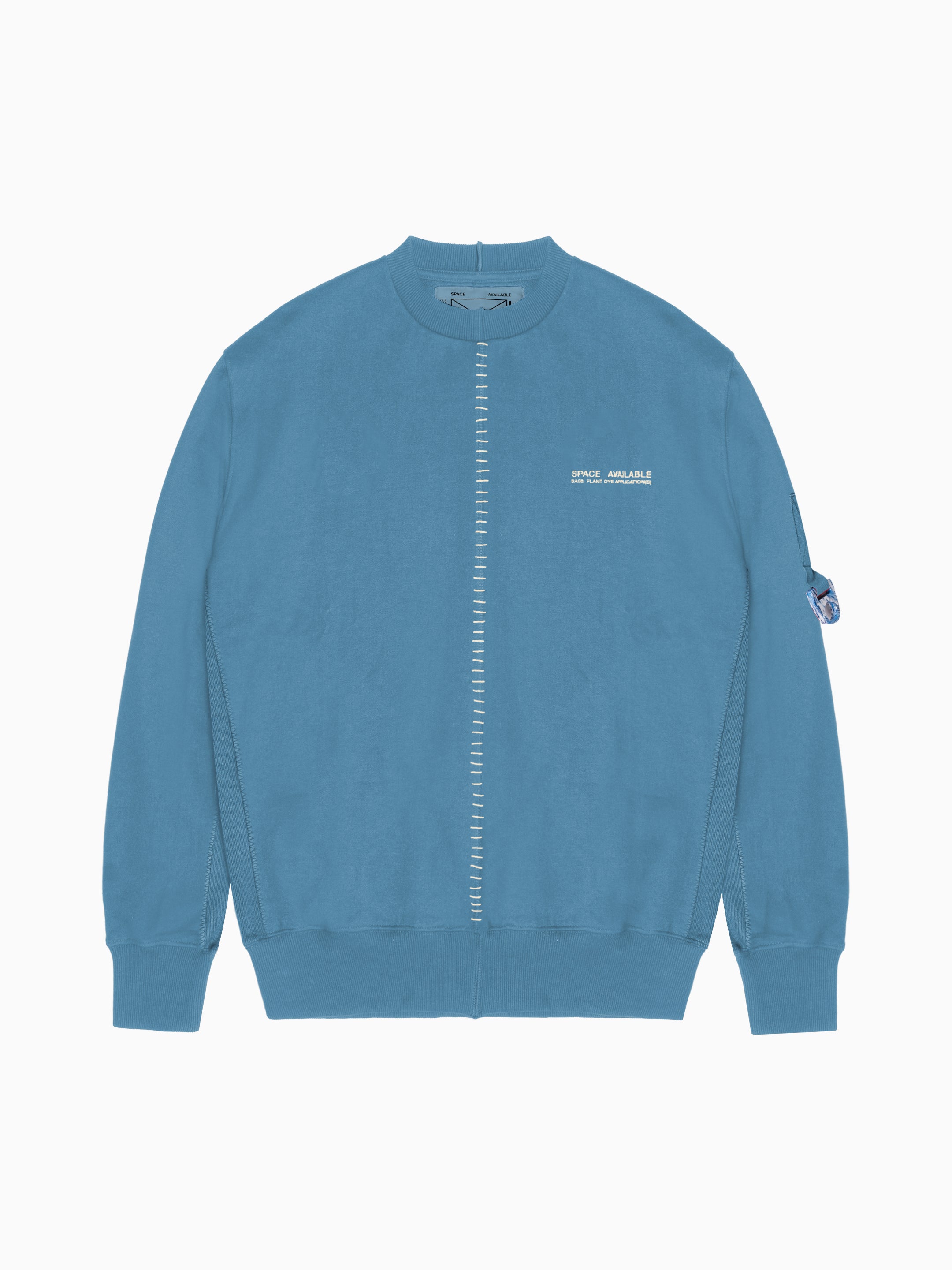 Plant Dyed Artisan Sweatshirt Indigo