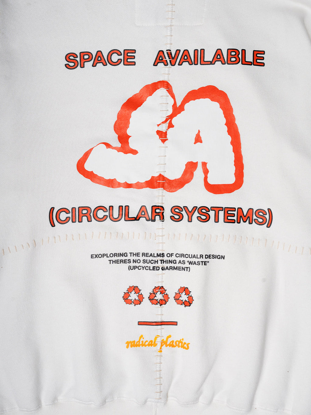 Circular Design Artisan Hoodie White