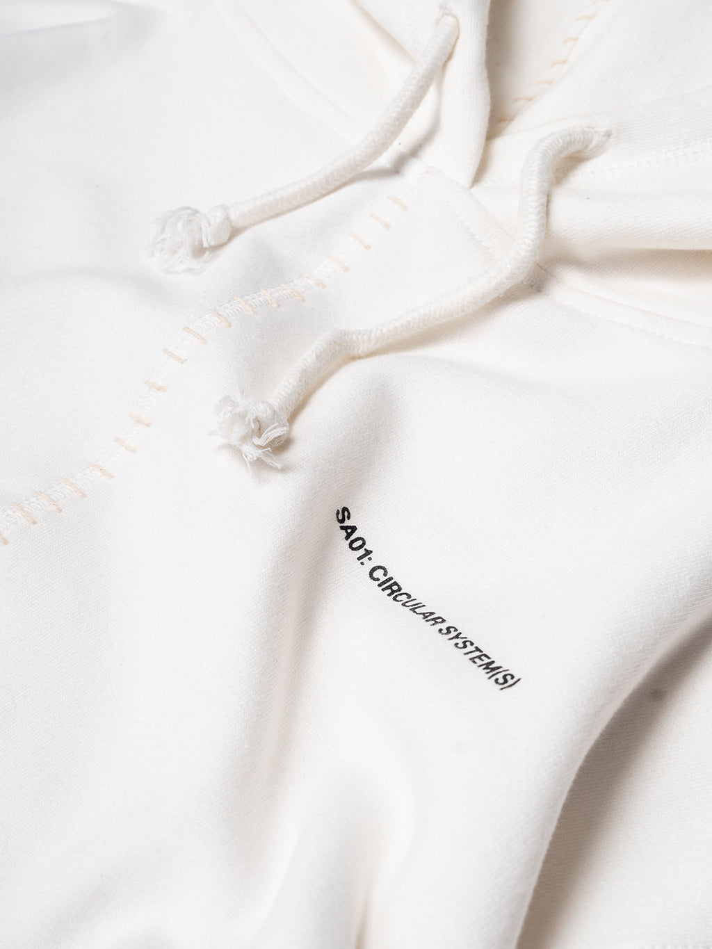 Circular Design Artisan Hoodie White