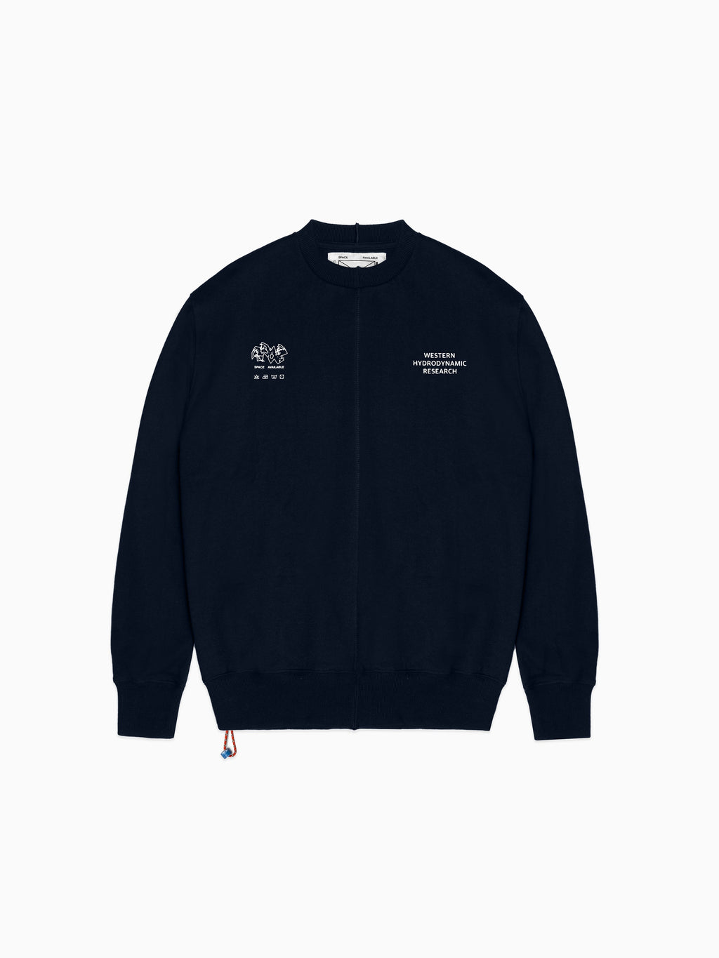 SA X WHR Upcycled Logo Sweatshirt Navy