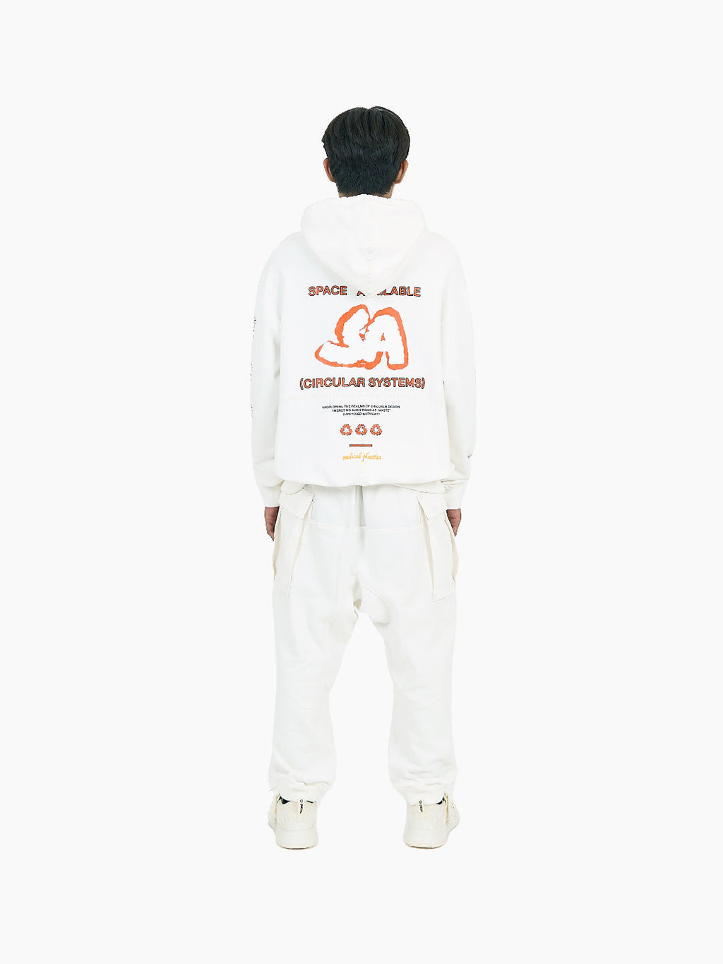 Circular Design Artisan Hoodie White