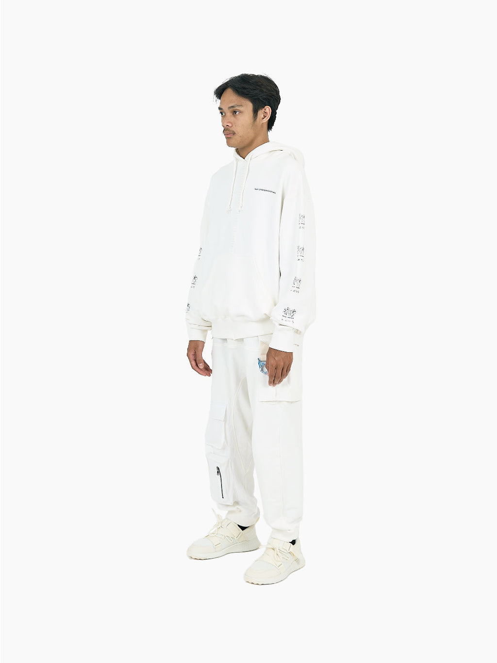 Circular Design Artisan Hoodie White