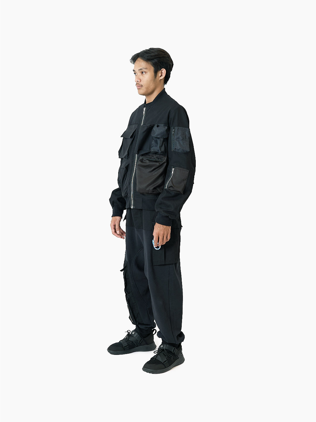 Recycling Work Jacket Black