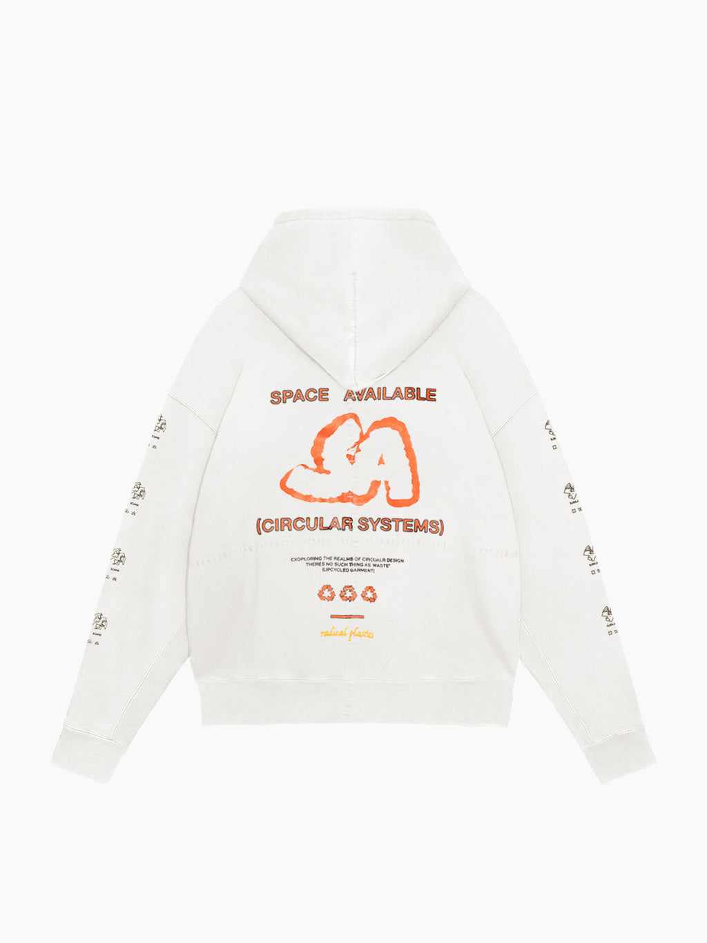 Circular Design Artisan Hoodie White