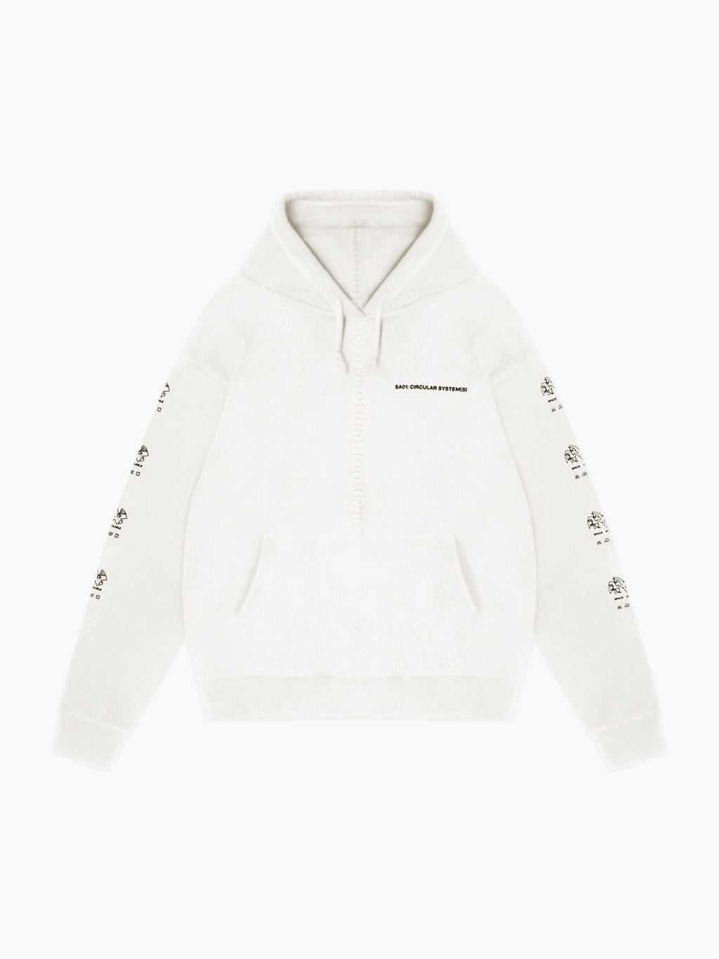 Circular Design Artisan Hoodie White