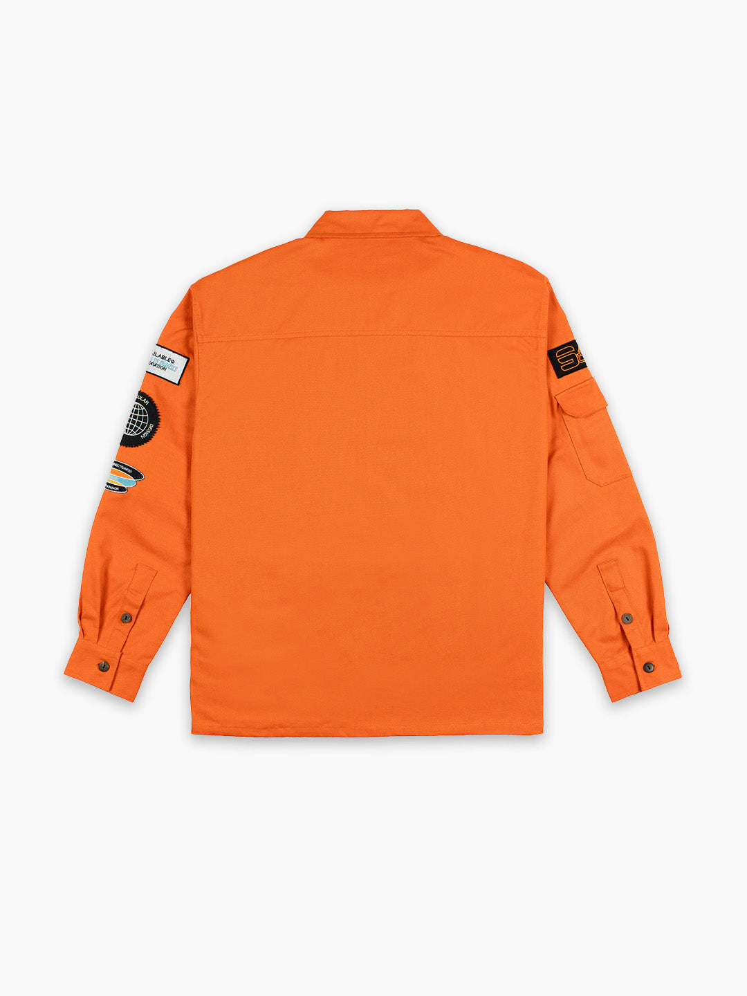 Plant Explorer Patch Shirt Orange