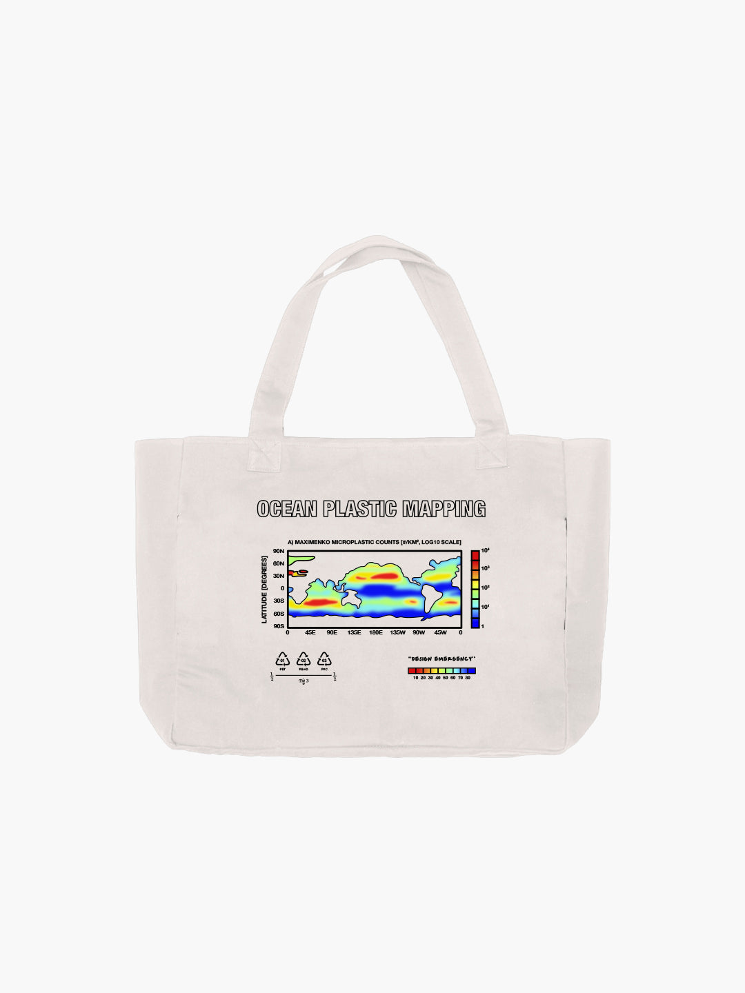 Ocean Mapping Bag White