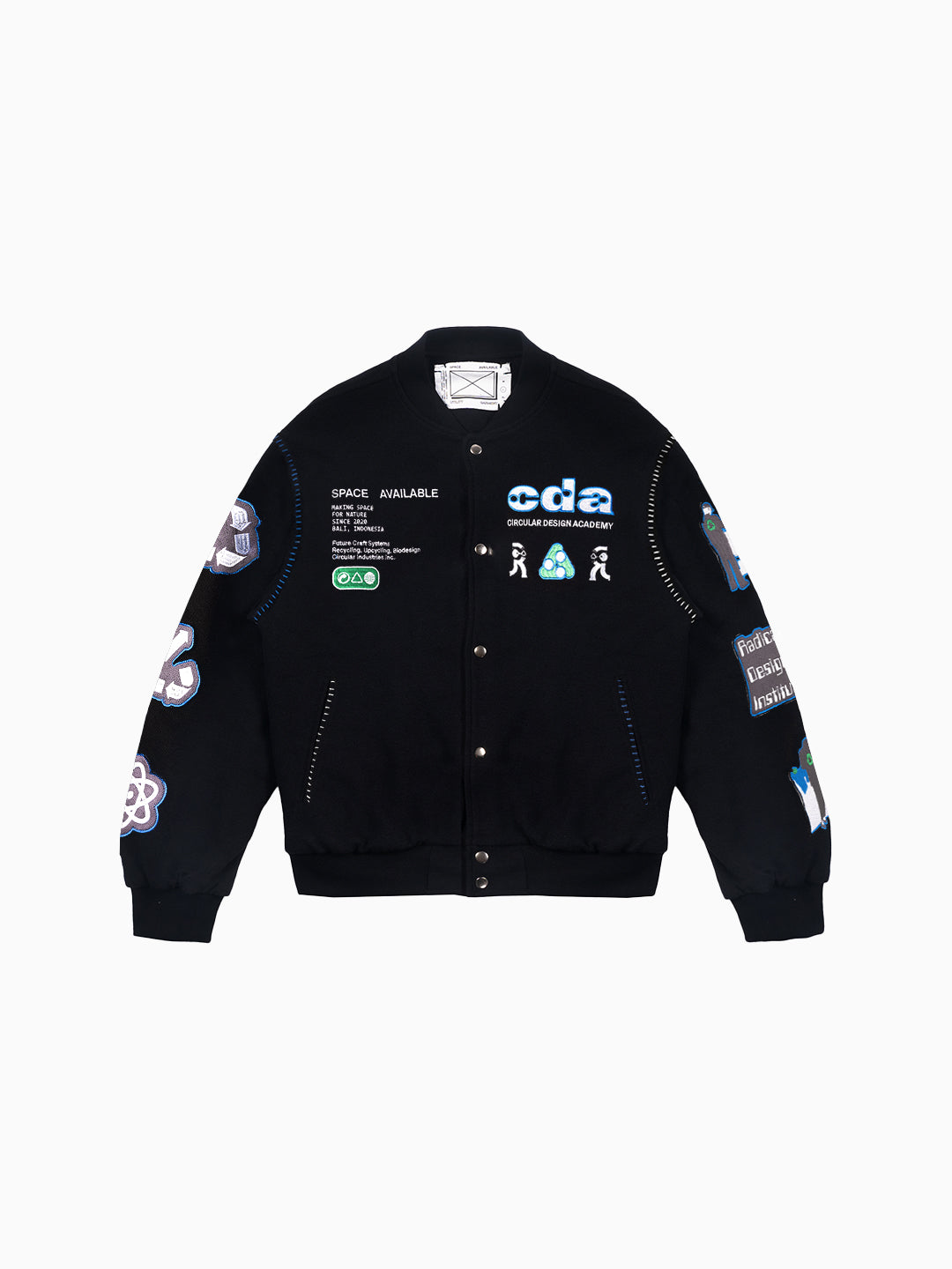 CDA Varsity Jacket Black