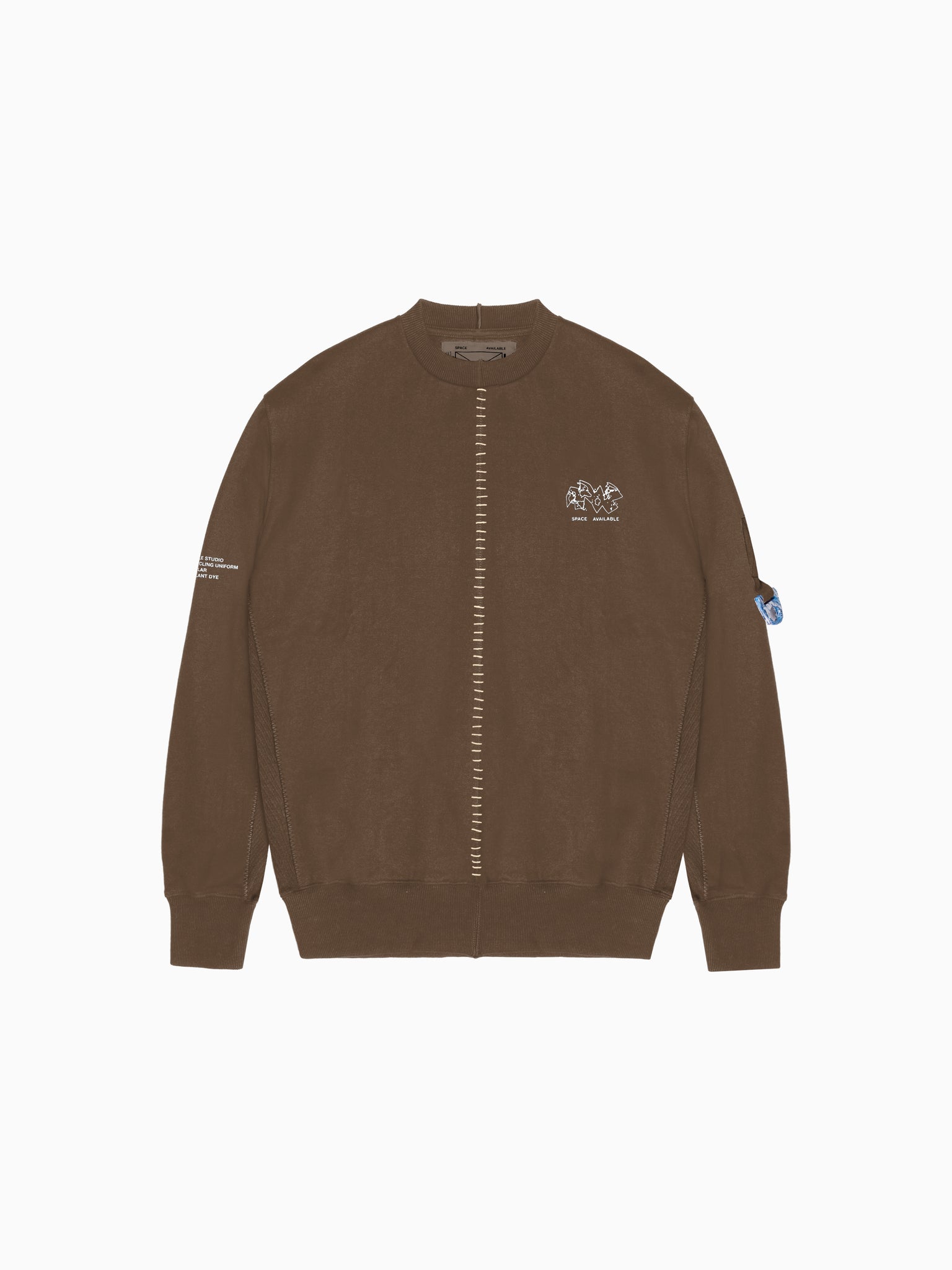 Recycling Uniform Crewneck Sweat Earth Dust