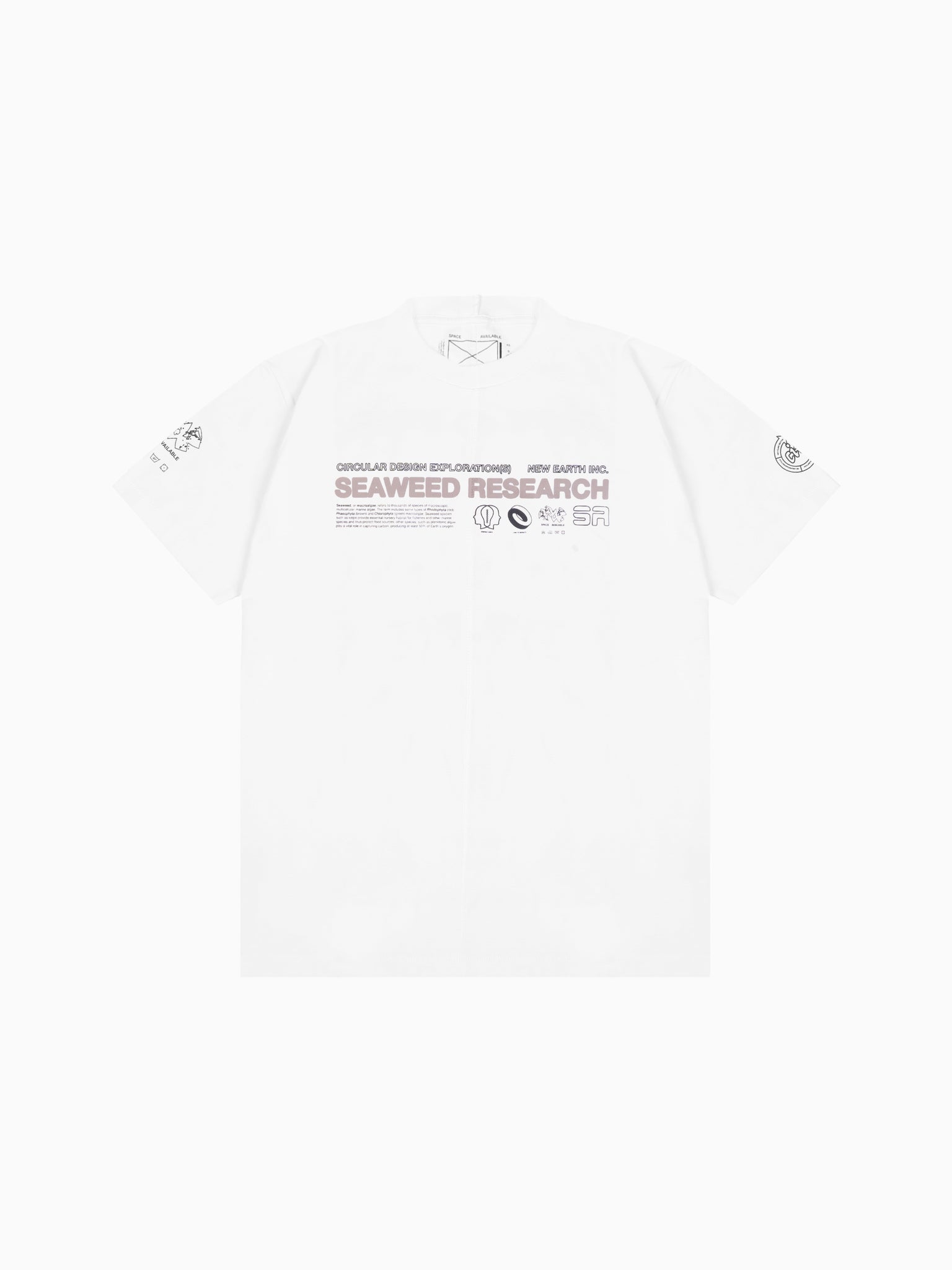 Seaweed Research Tee White