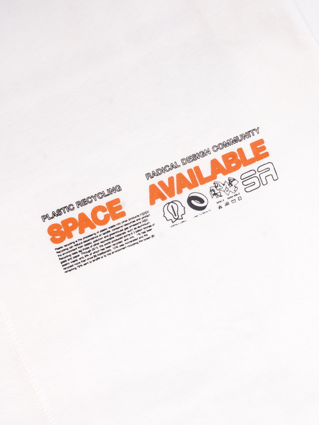 Radical Plastic Tee White