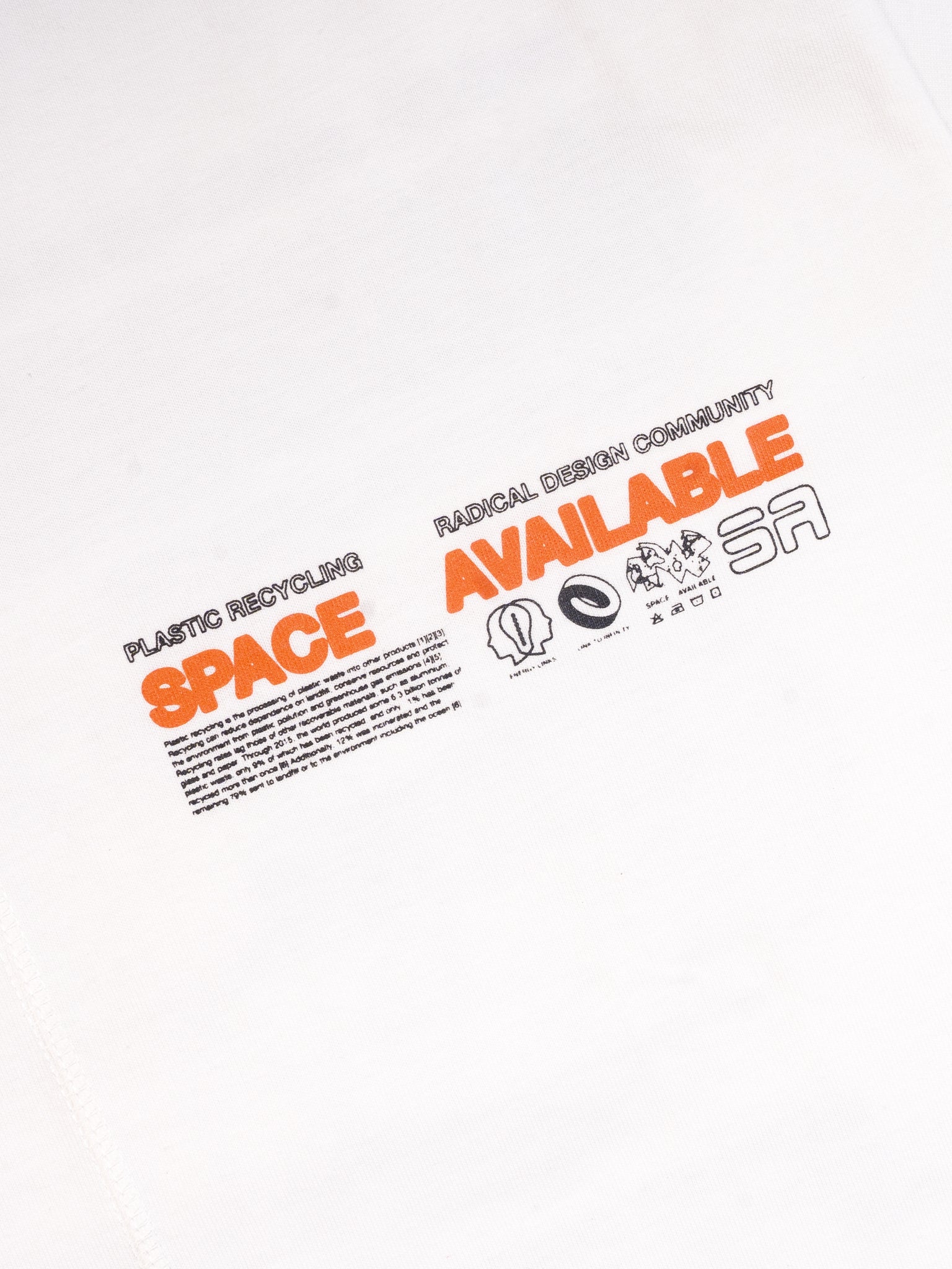 Radical Plastic Tee White