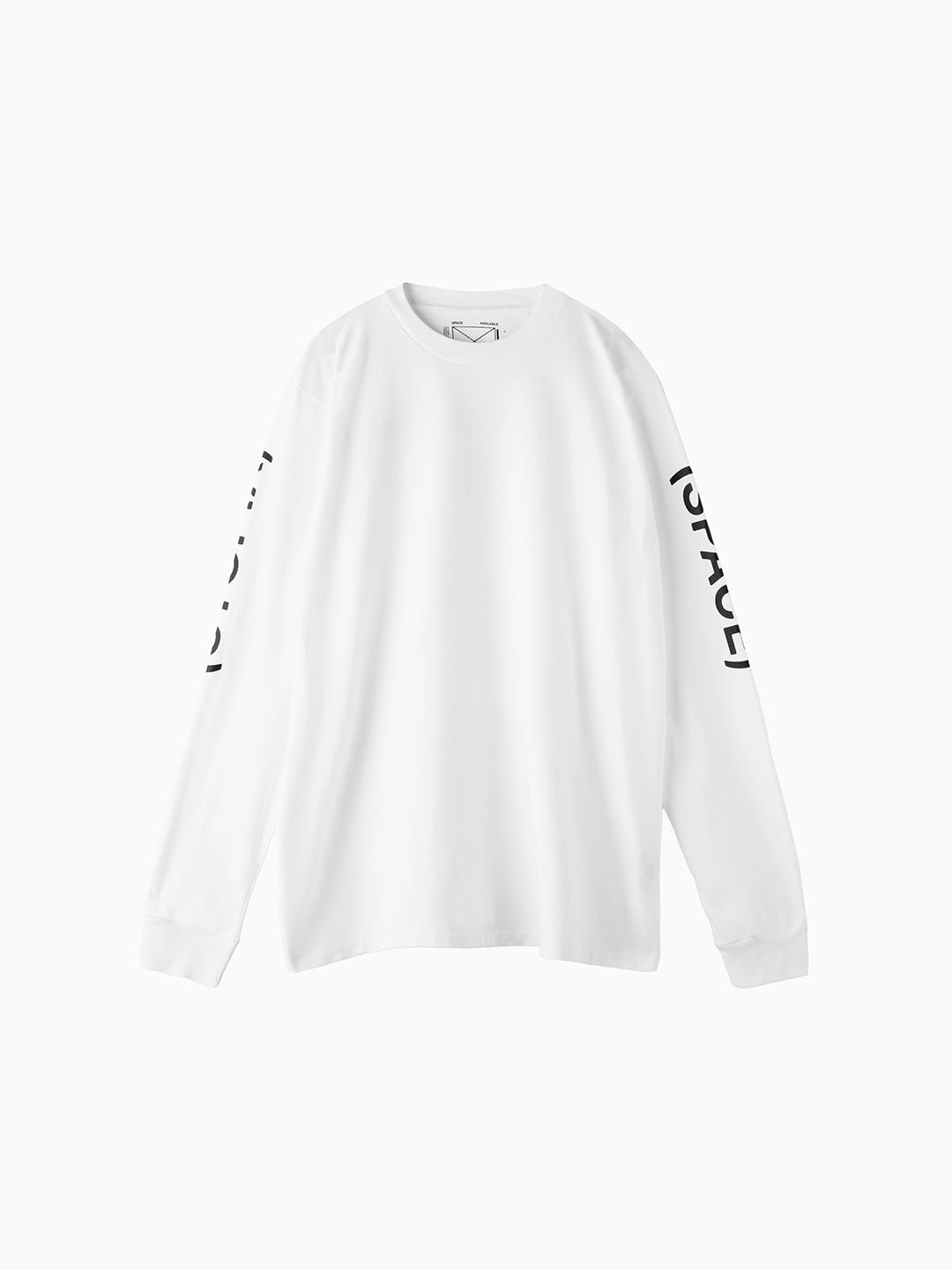 Inner Space Long Sleeve Tee White