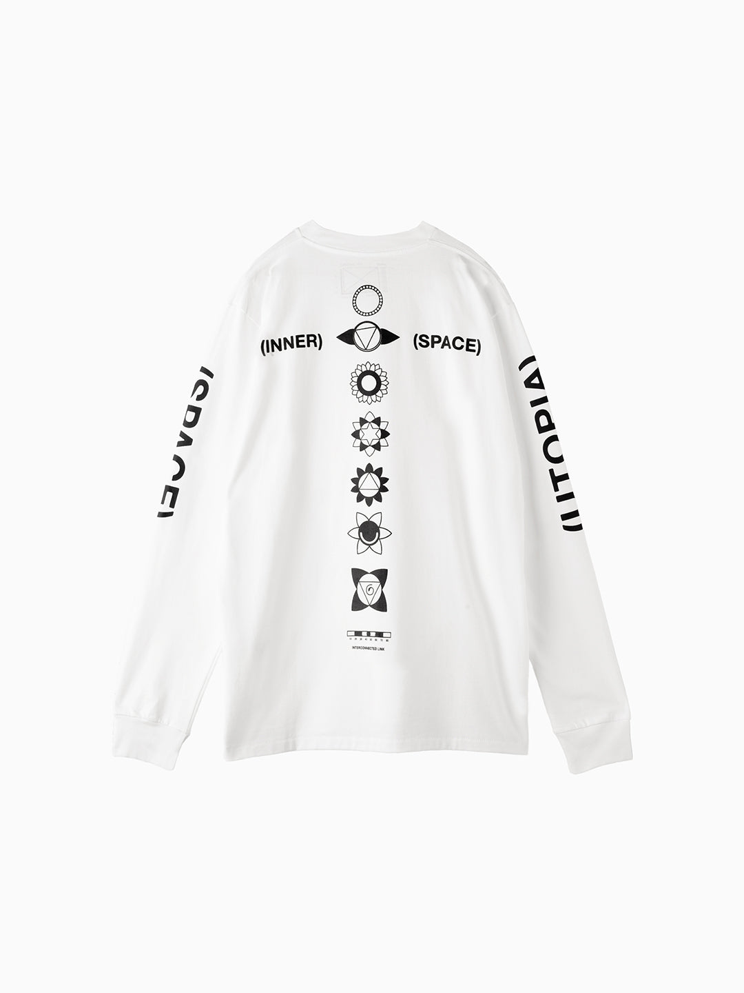 Inner Space Long Sleeve Tee White