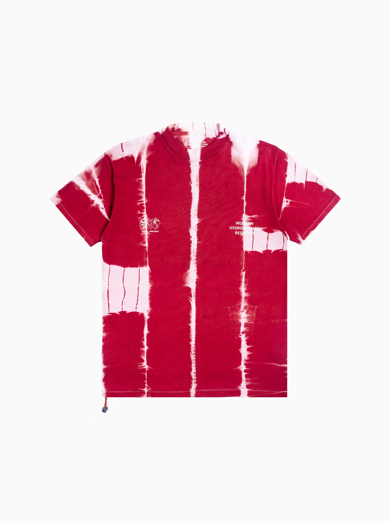 SA x WHR Logo Tee Tie Dye Red