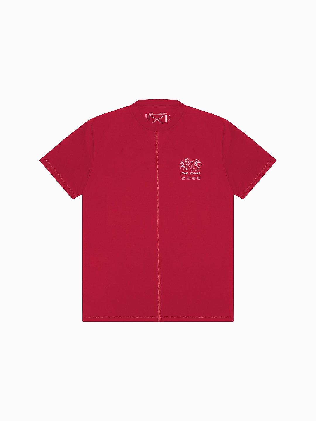 Plant Based Basic Tee Red