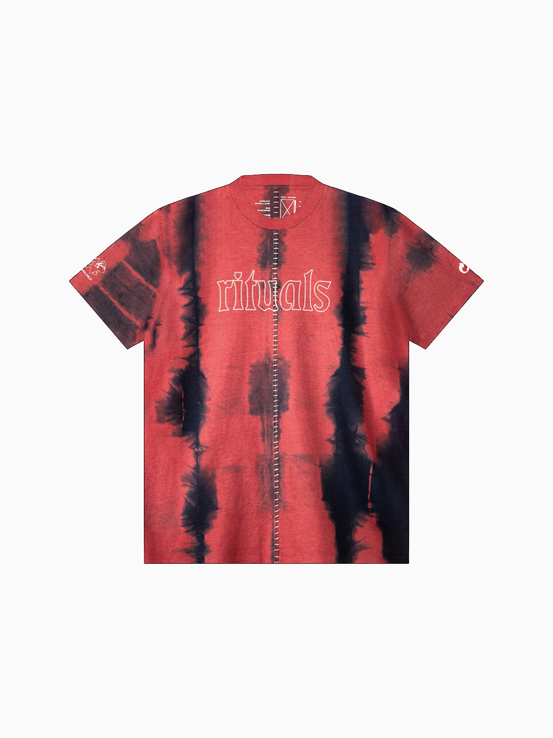 Ritual Tie Dye Tee Red