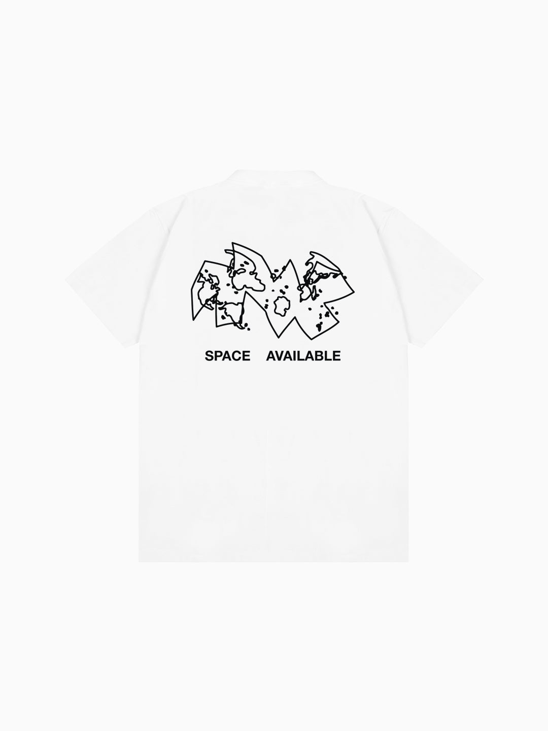 SA Map Tee White