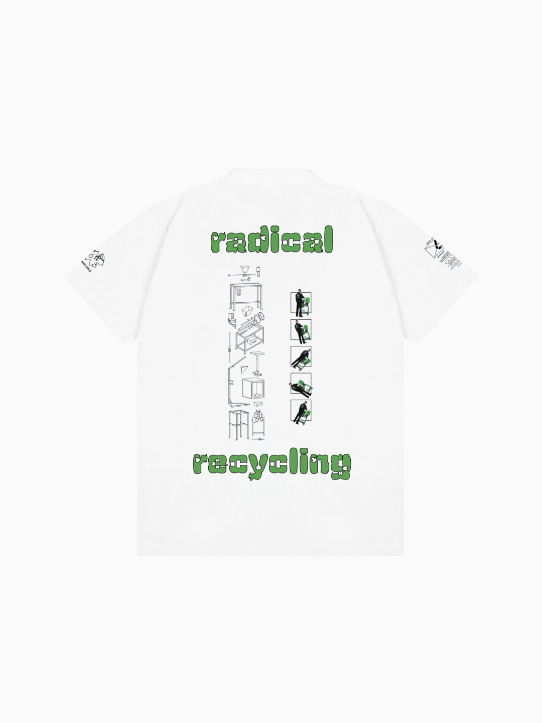 Radical Recycling Tee White