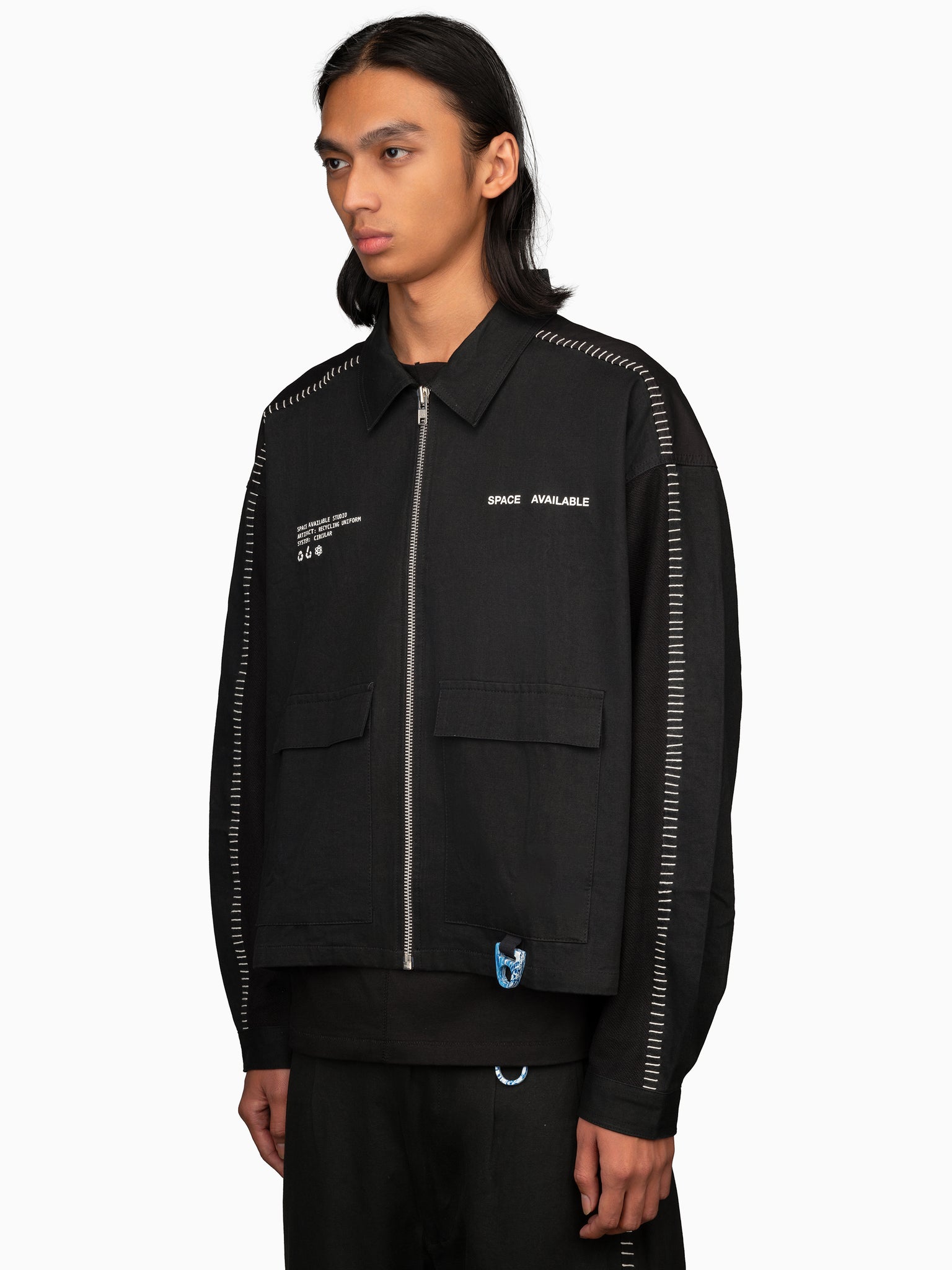 Recycling Team Jacket Black