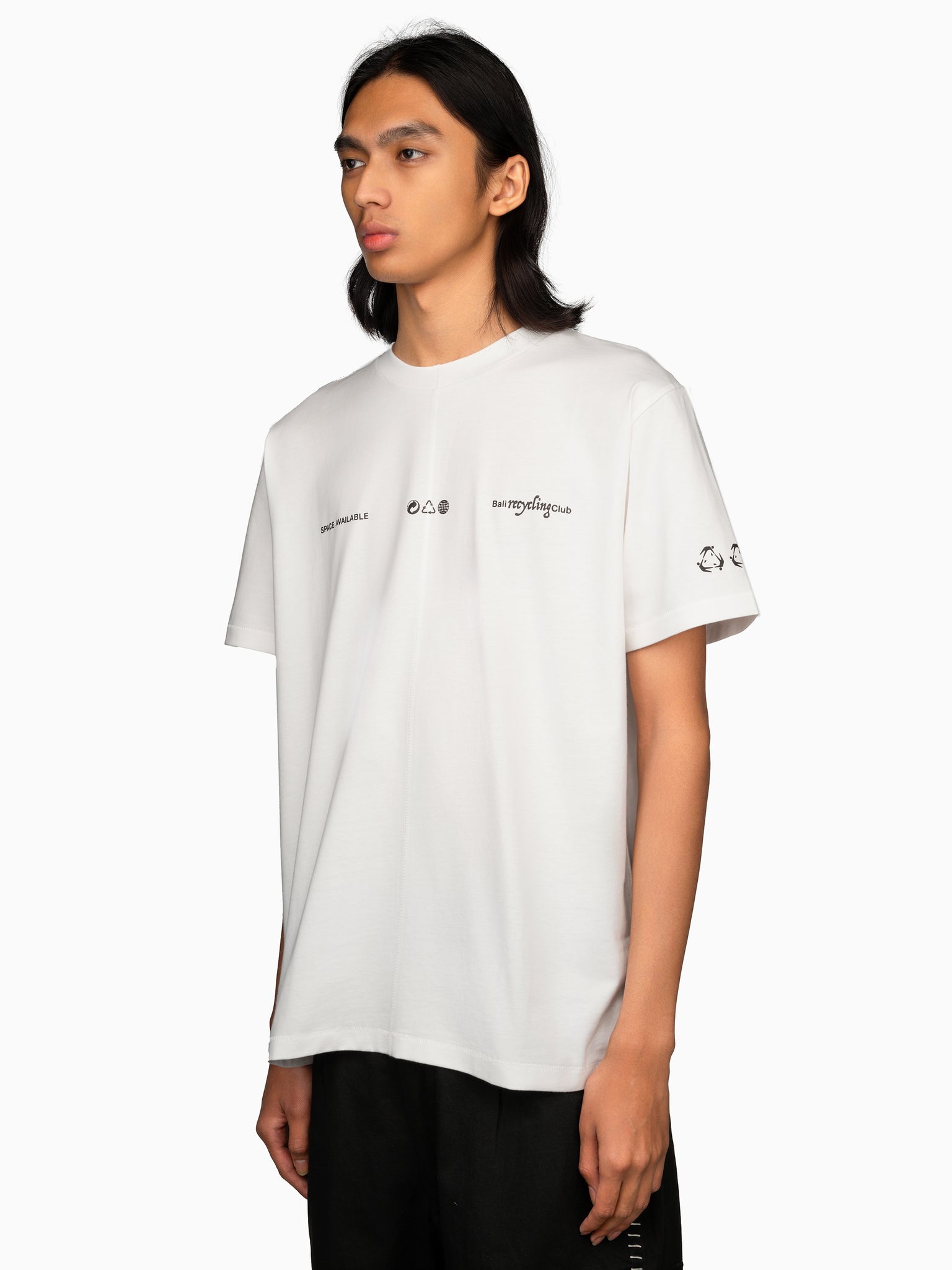 Bali Recycling Club Tee White