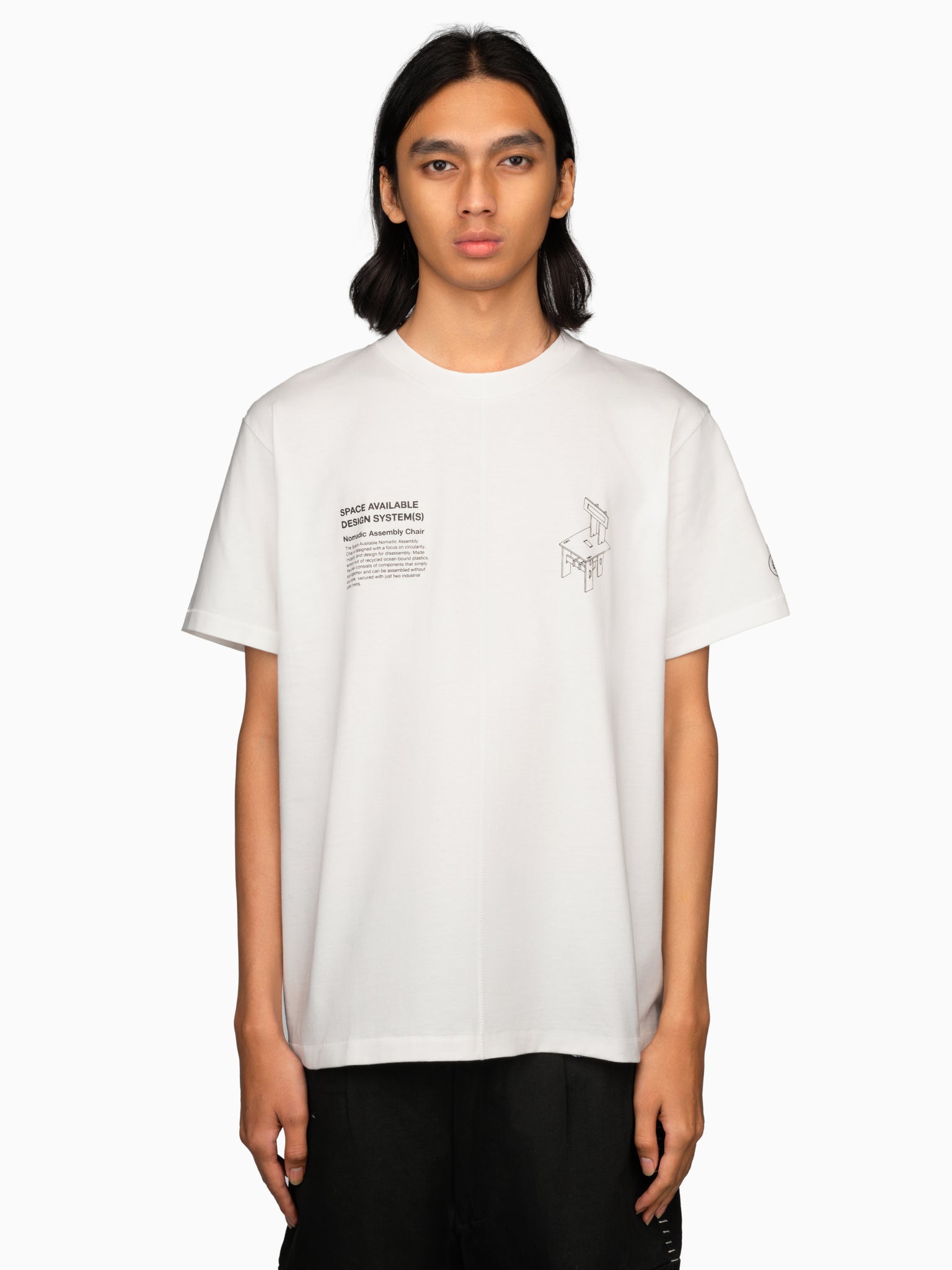 Nomadic Chair Tee White