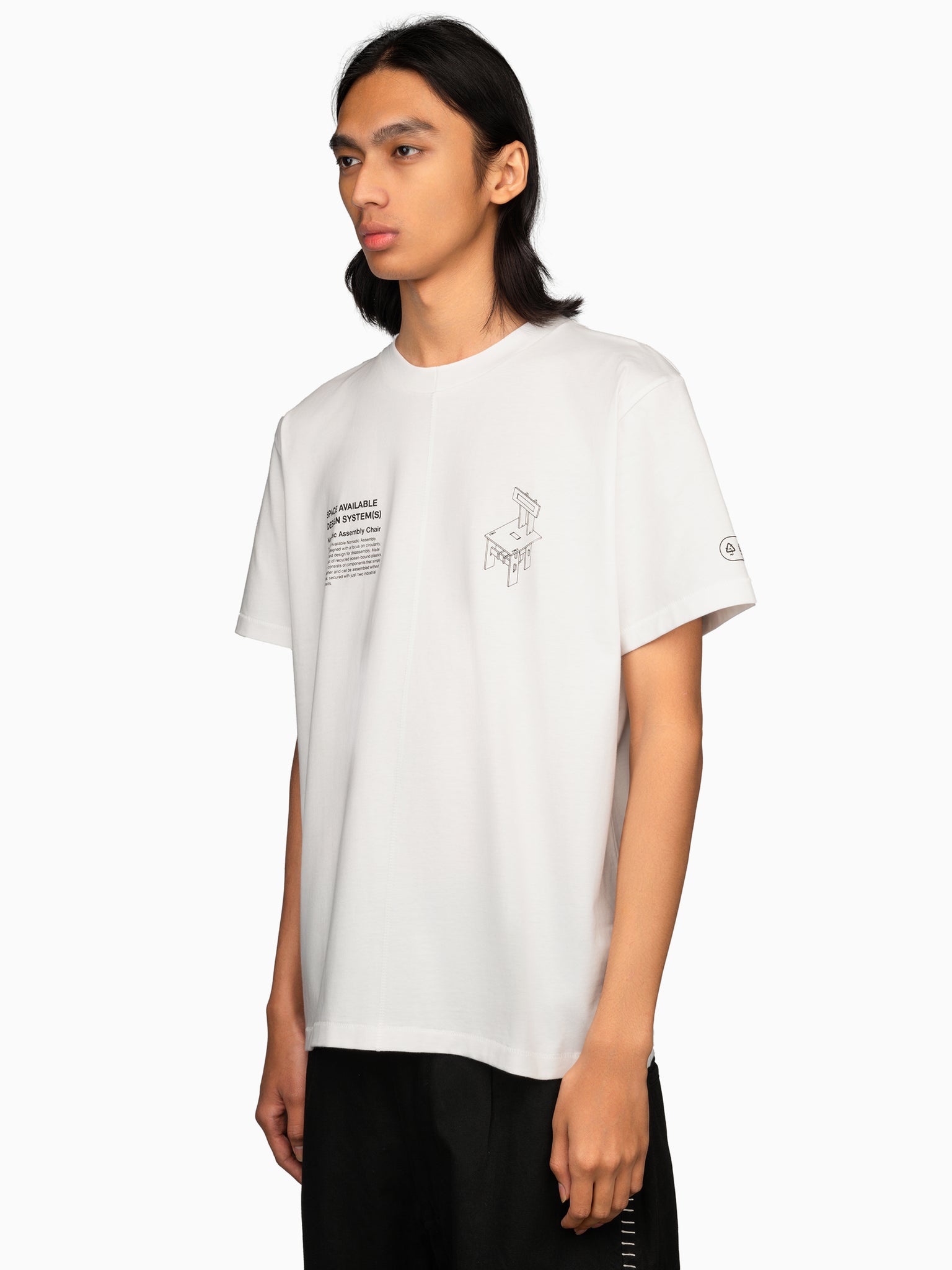 Nomadic Chair Tee White