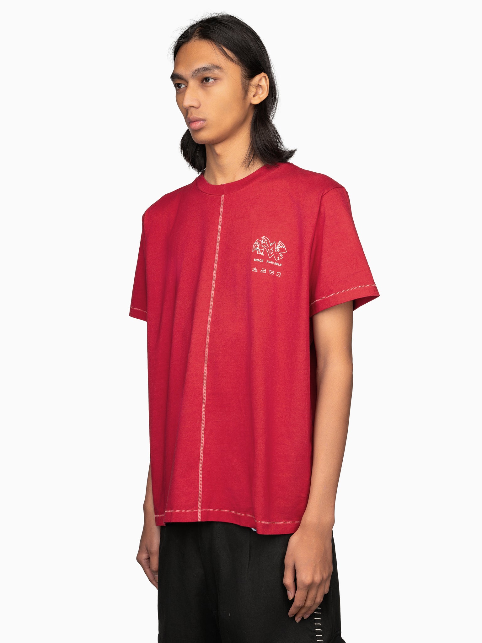 Plant Based Basic Tee Red