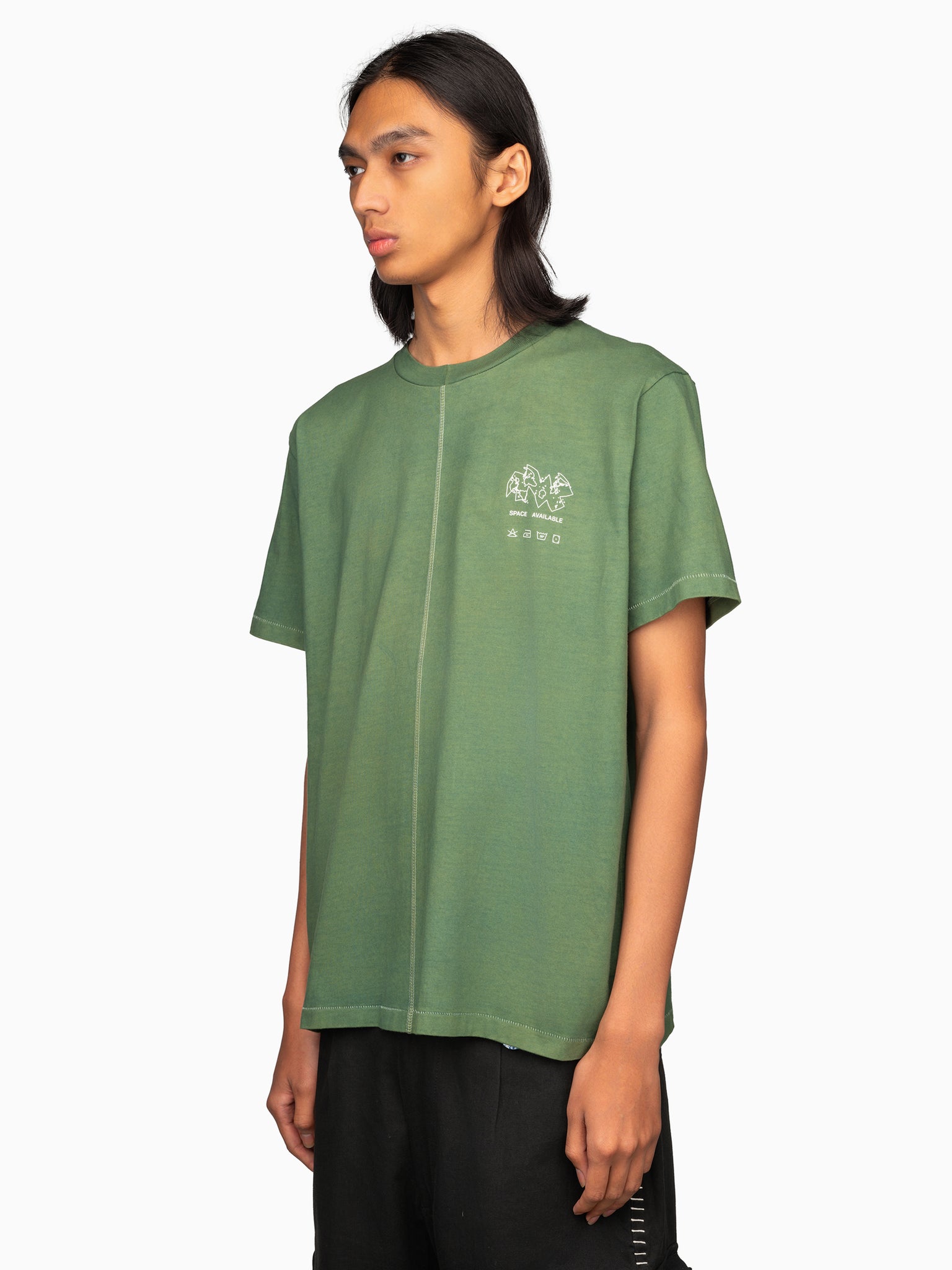 Plant Based Basic Tee Green