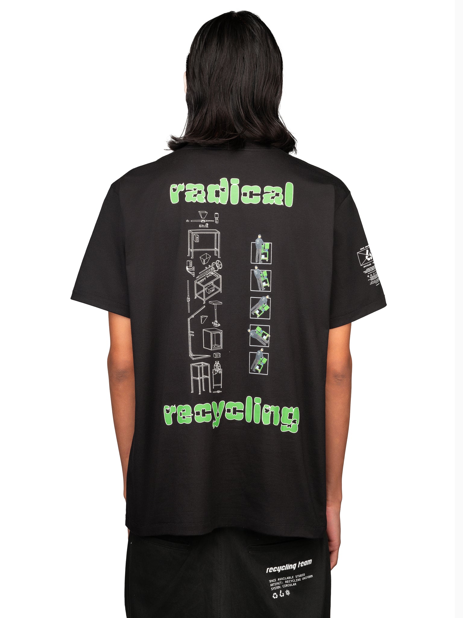 Radical Recycling Tee Black