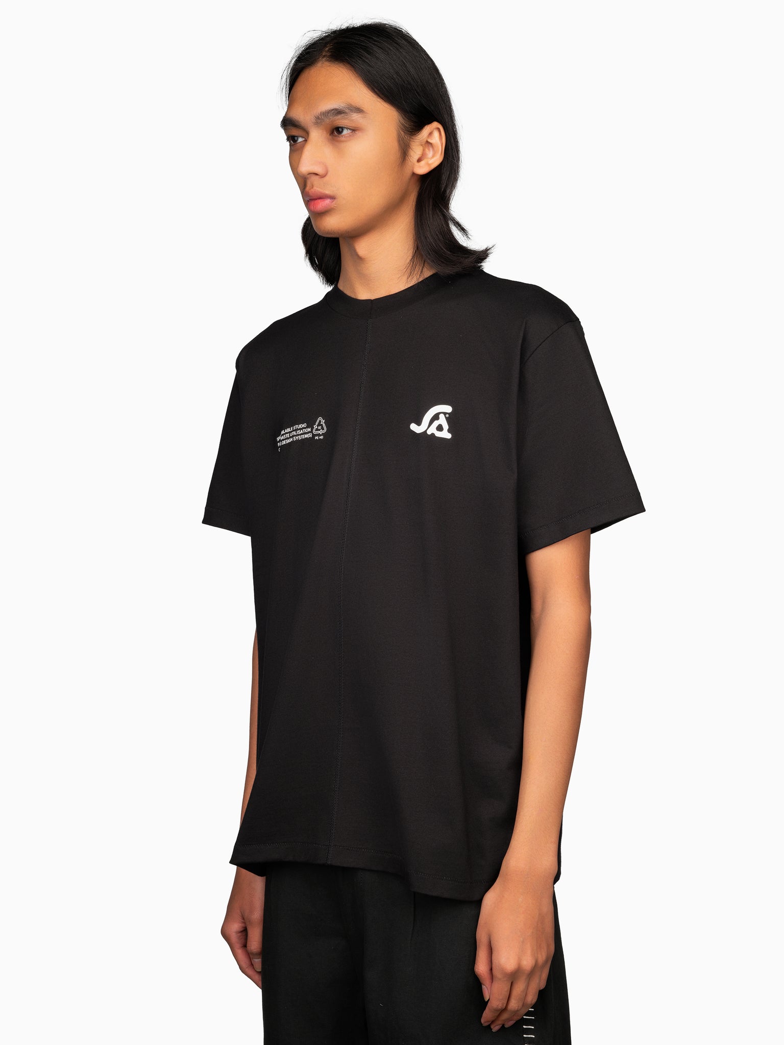 Waste Utilisation Tee Black