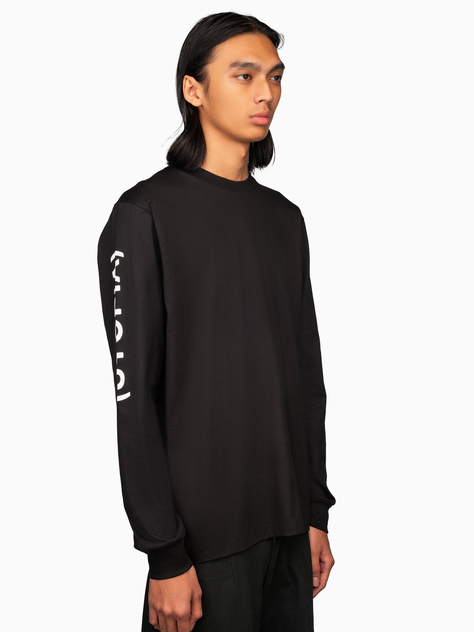 Inner Space Long Sleeve Tee Black