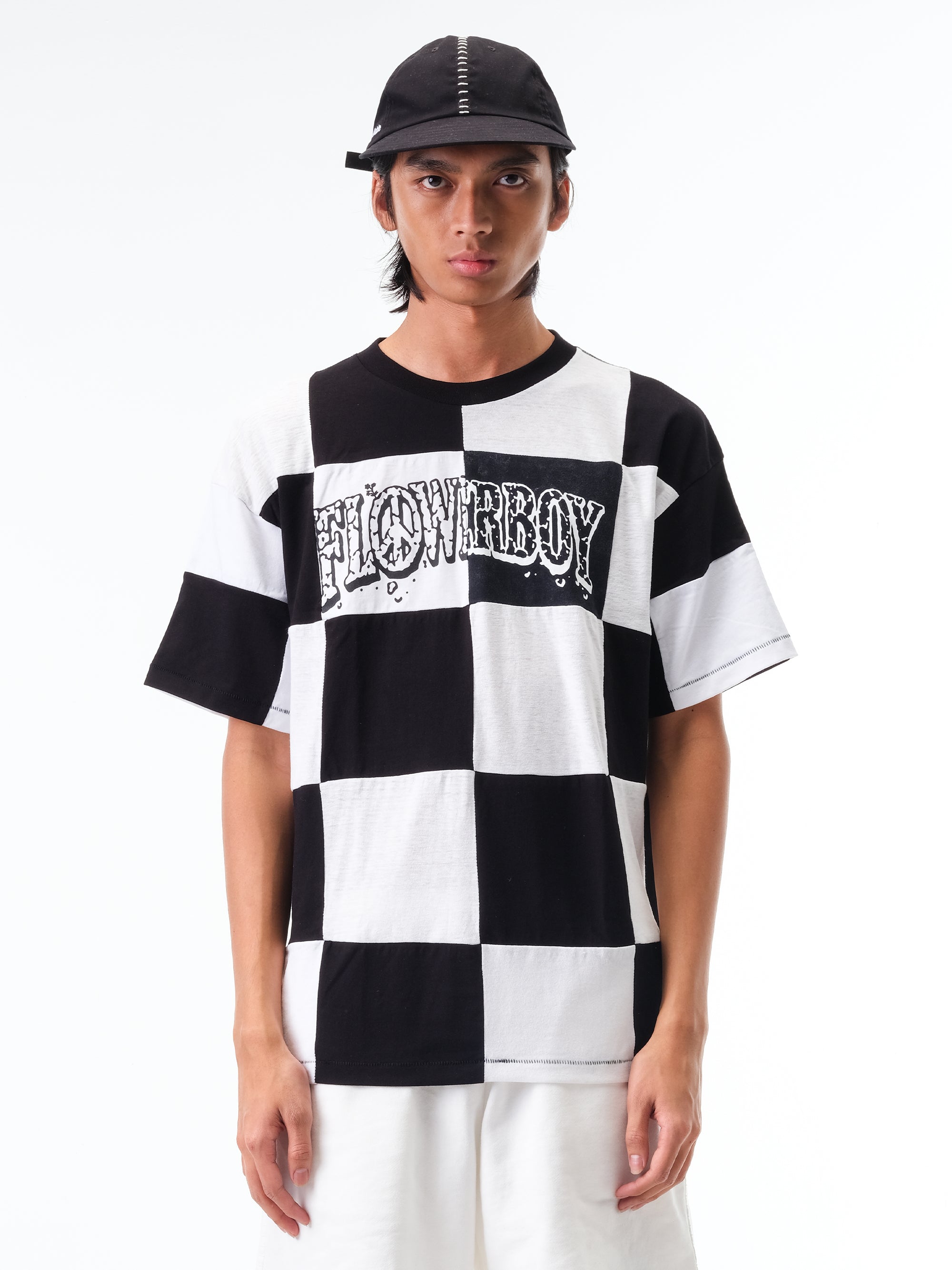 Flower Boy Checkers T-shirt