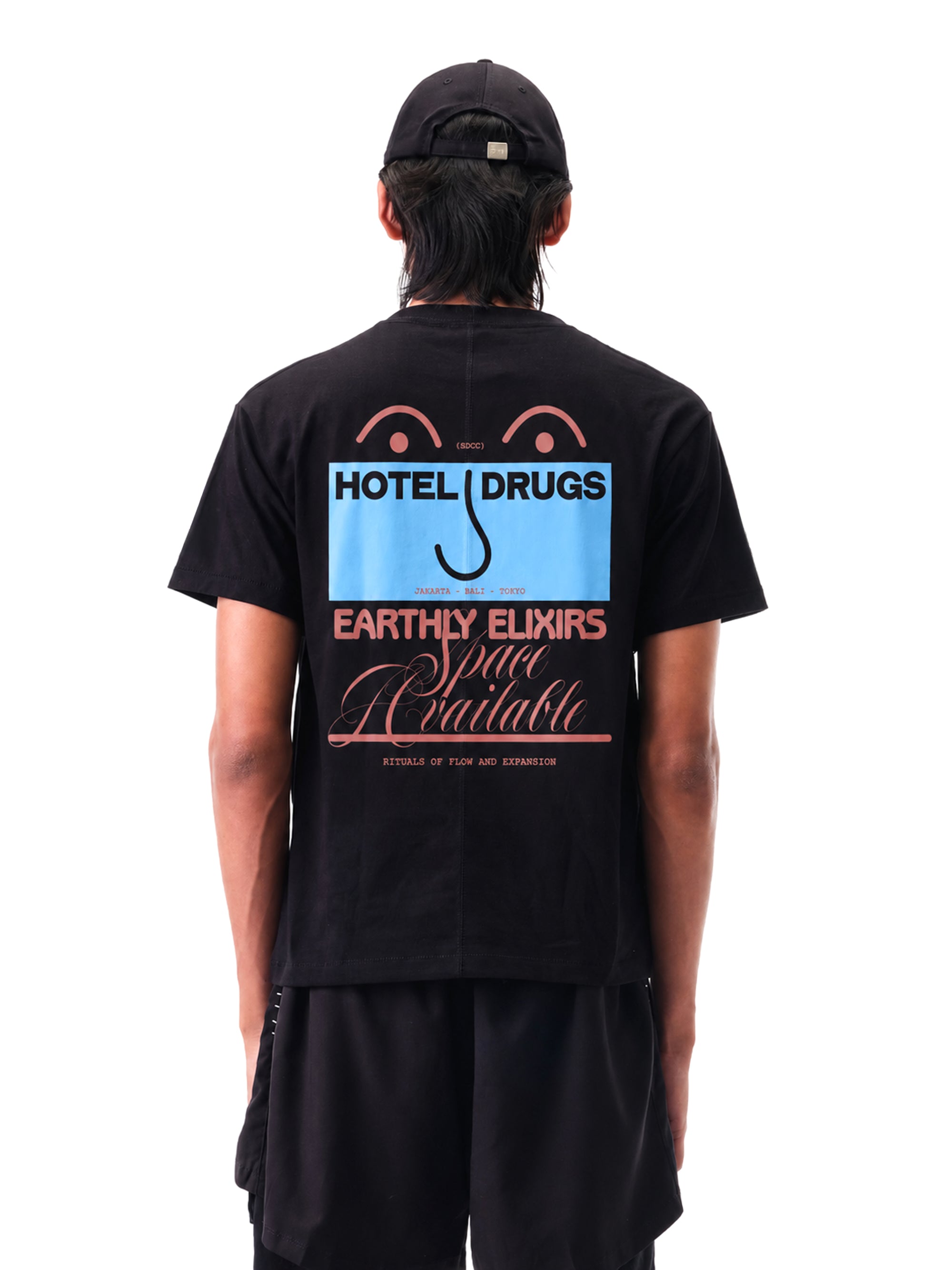 SA x Hotel Drug Tee Earth Black