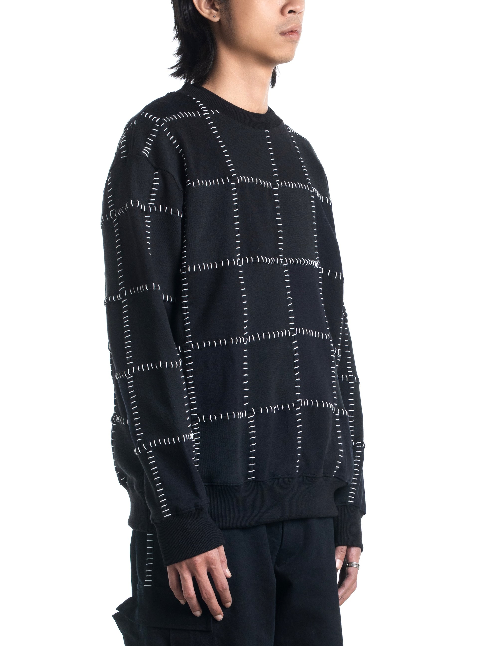 Artisan Patch Sweatshirt Black