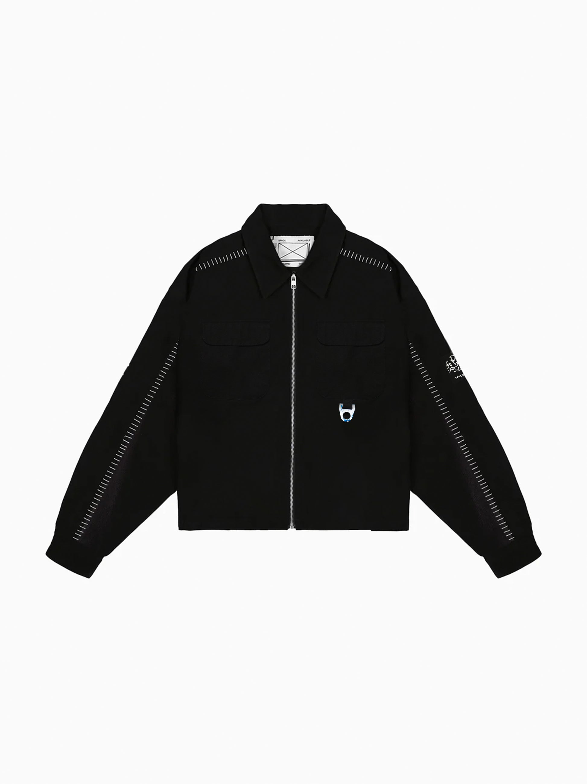 Recycling Uniform Work Jacket Black