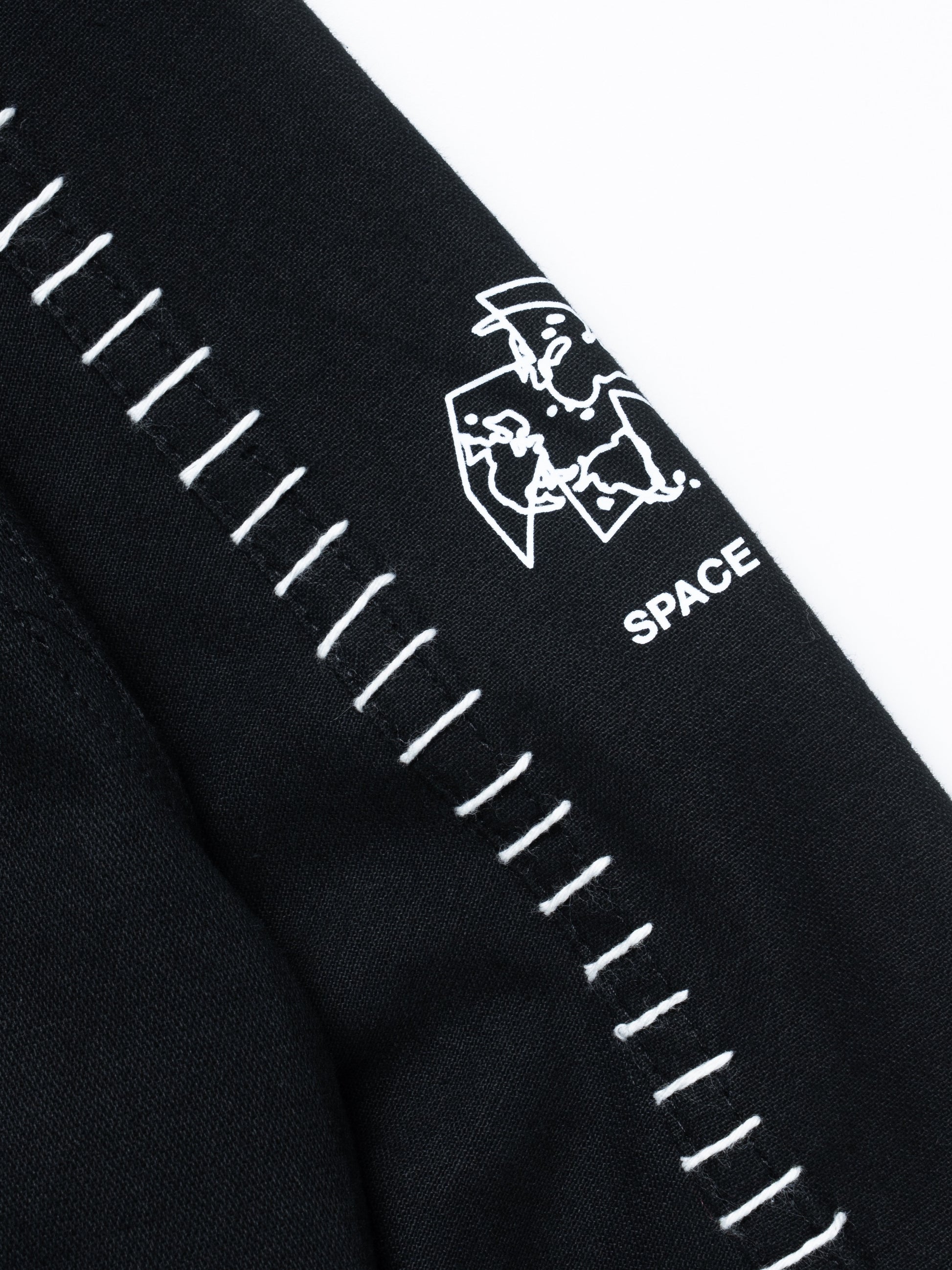 Recycling Uniform Work Jacket Black