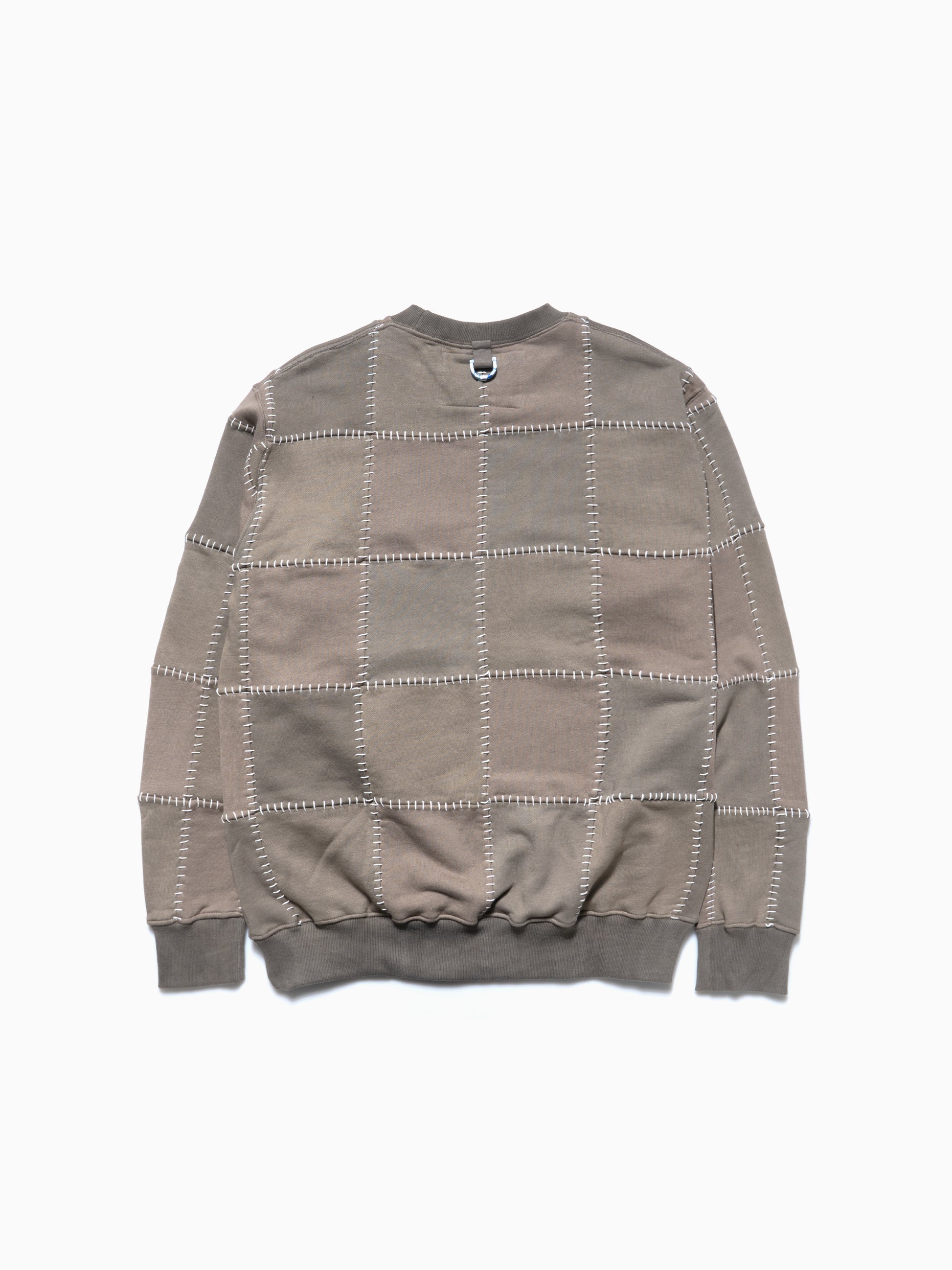 Artisan Patch Sweatshirt Brown