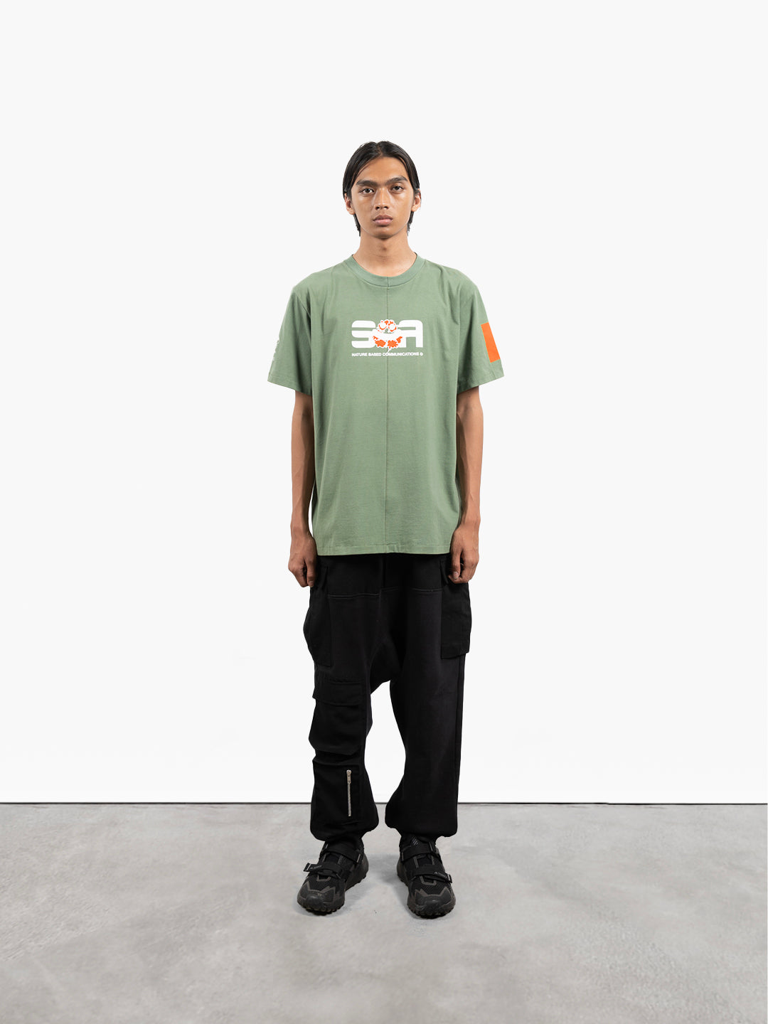 Plants Communication T-shirt Olive