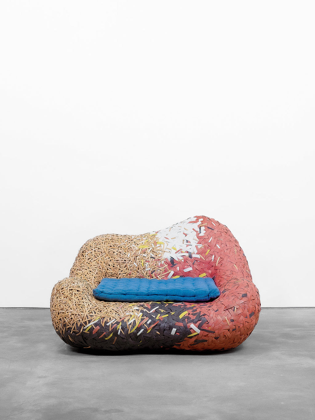 Artisanal Meditation Chair Mix Rattan