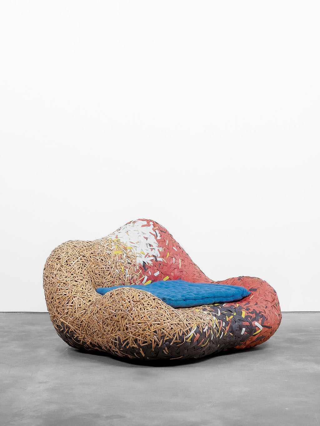 Artisanal Meditation Chair Mix Rattan