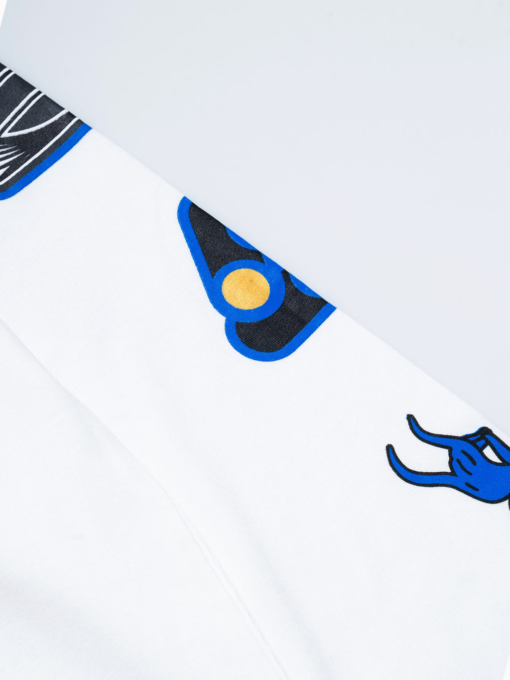 Natural System Long Sleeve Tee White