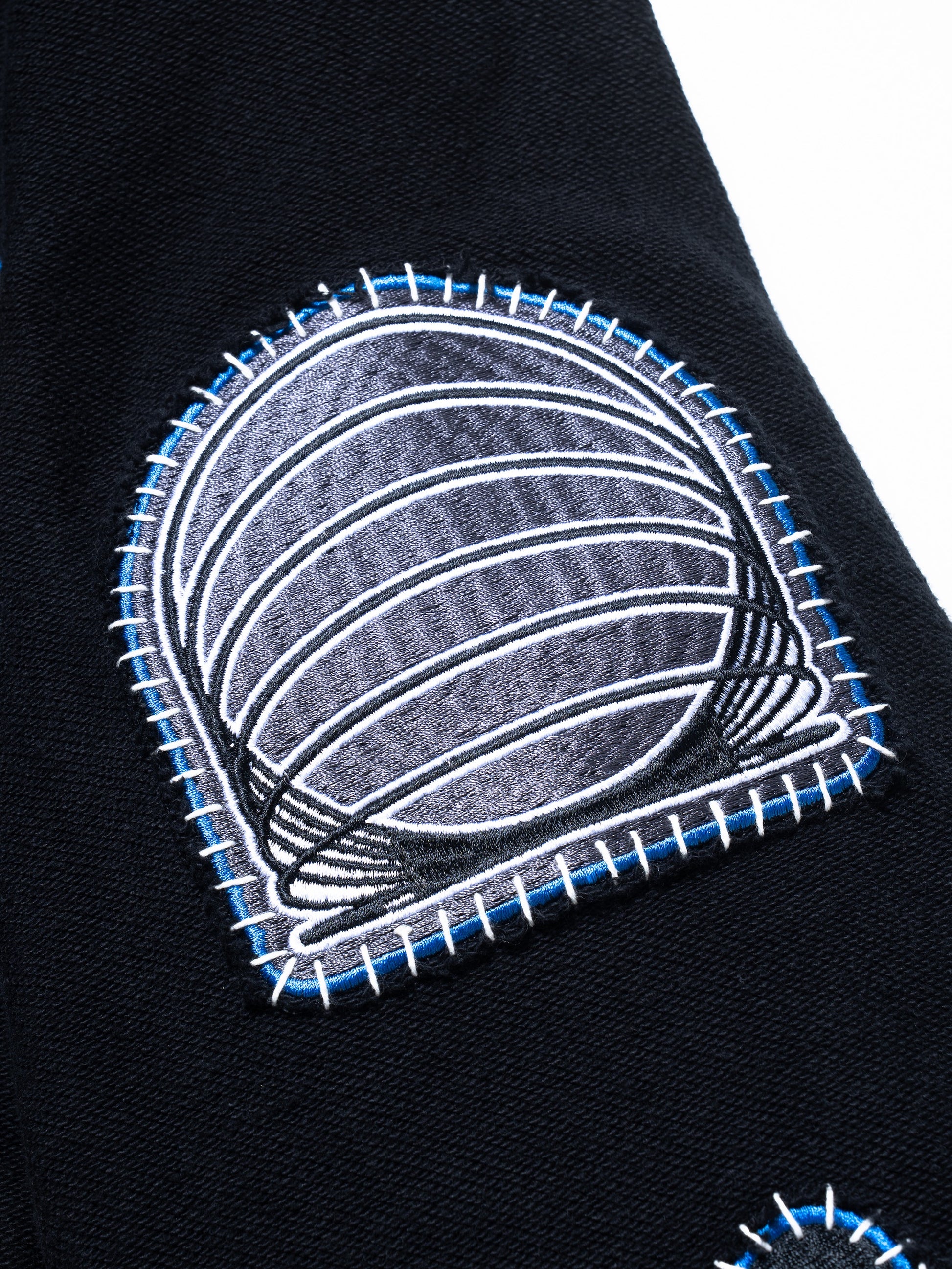 Natural System Varsity Jacket Black