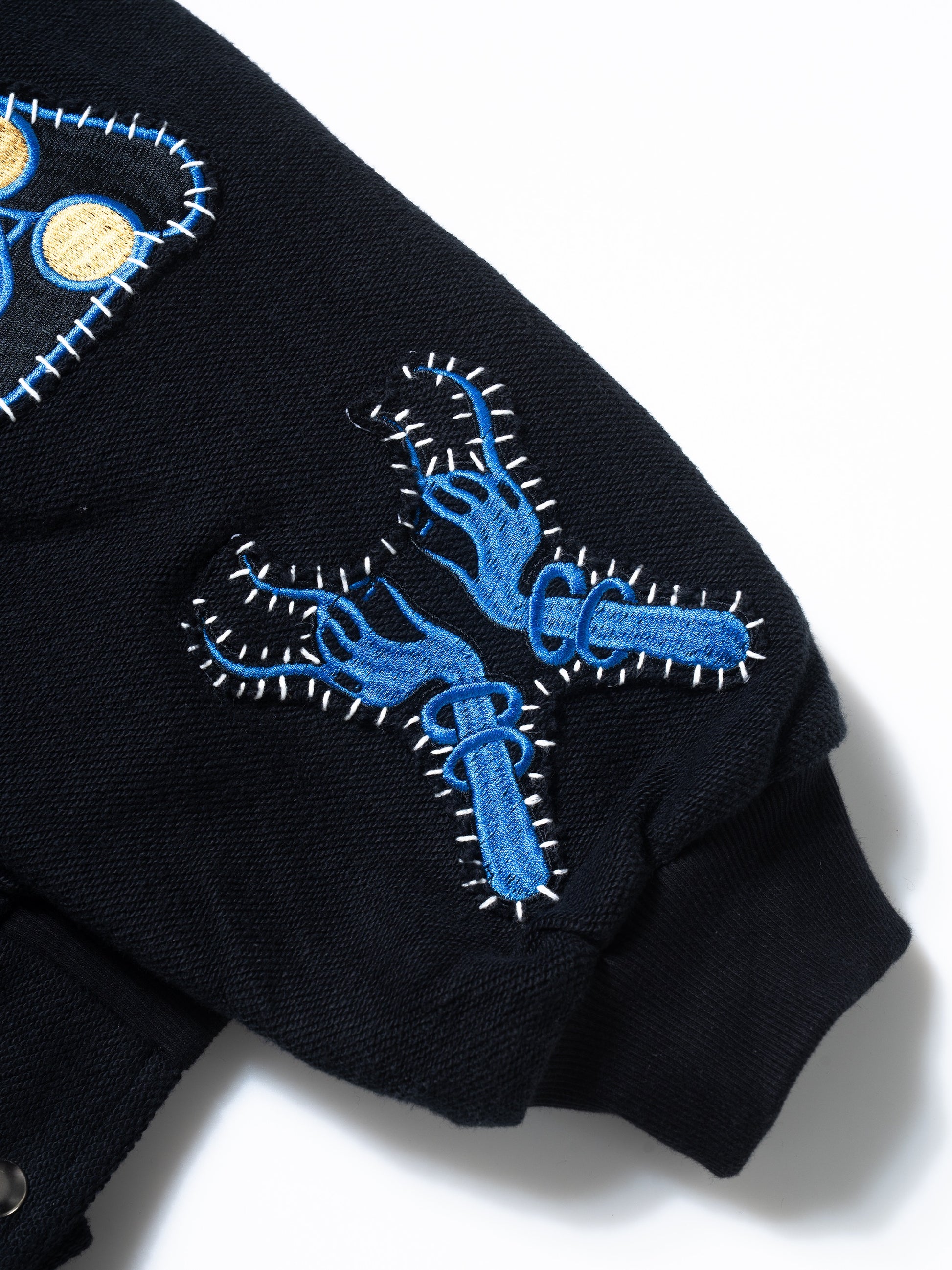 Natural System Varsity Jacket Black