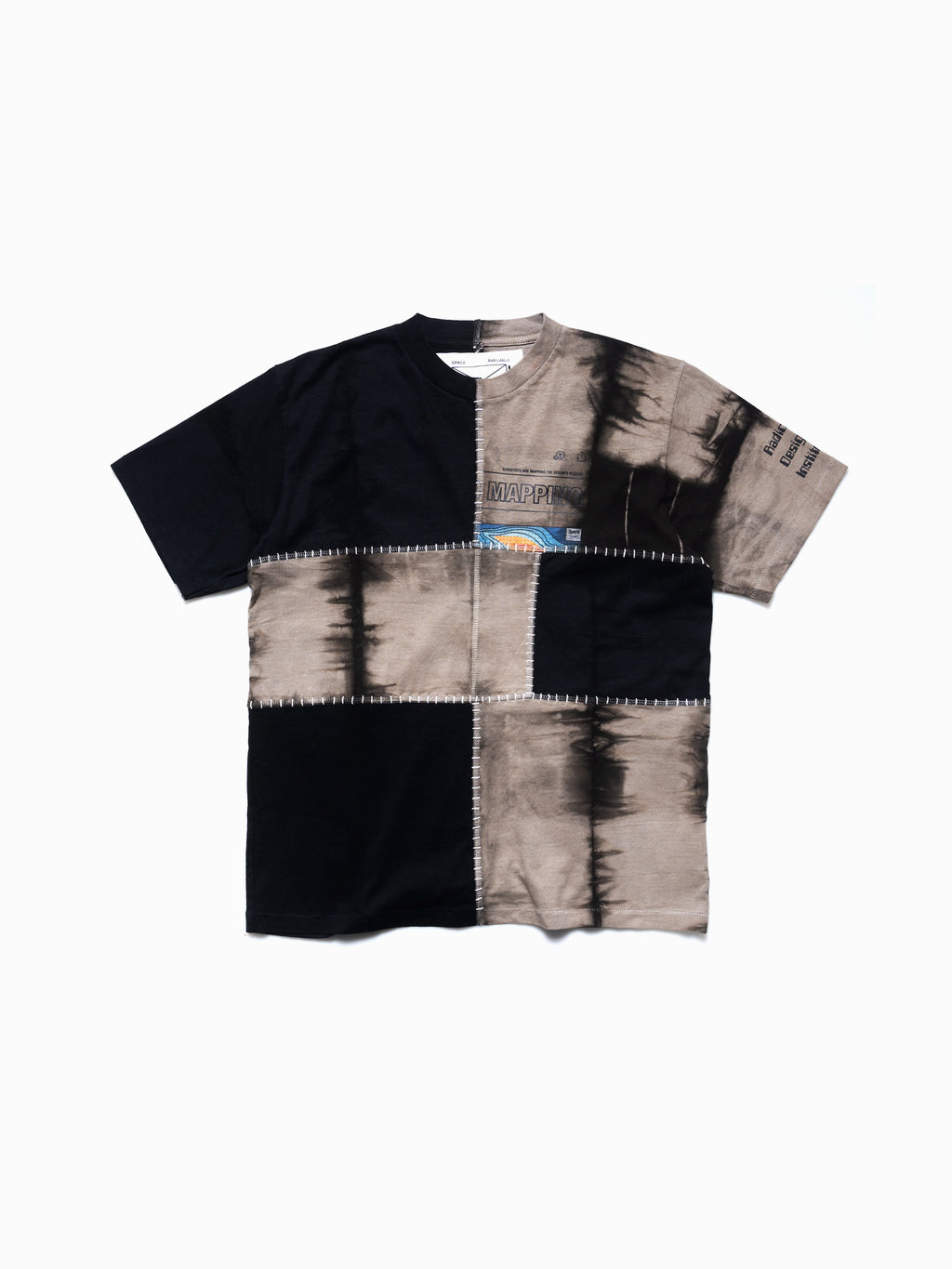 Upcycled Plant Dye Tee Grey