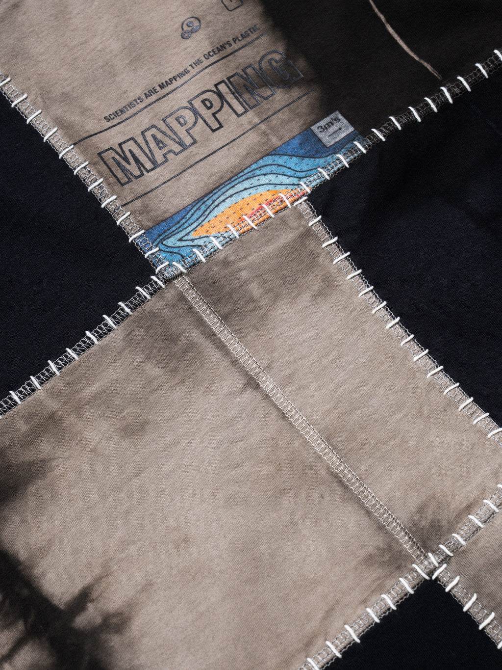 Upcycled Plant Dye Tee Grey