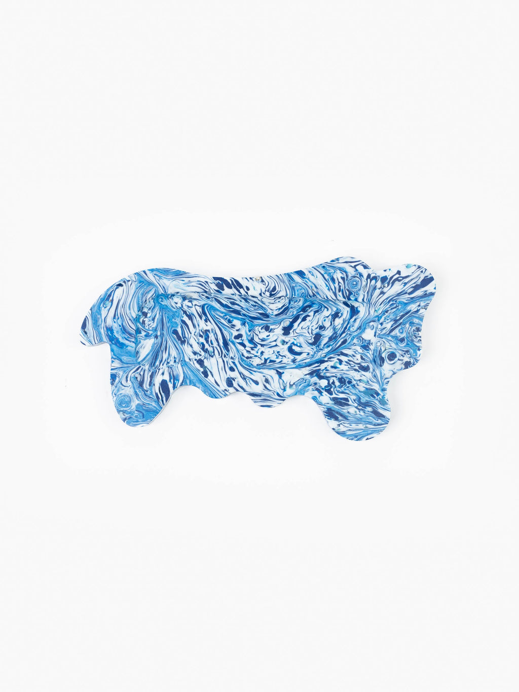 Melting Structures Desk Tray Blue