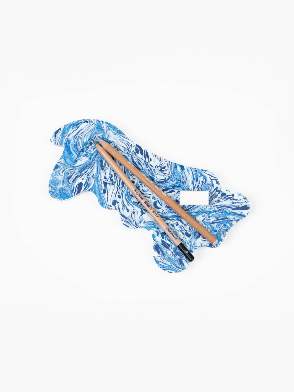 Melting Structures Desk Tray Blue