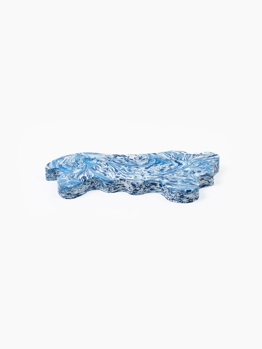 Melting Structures Desk Tray Blue