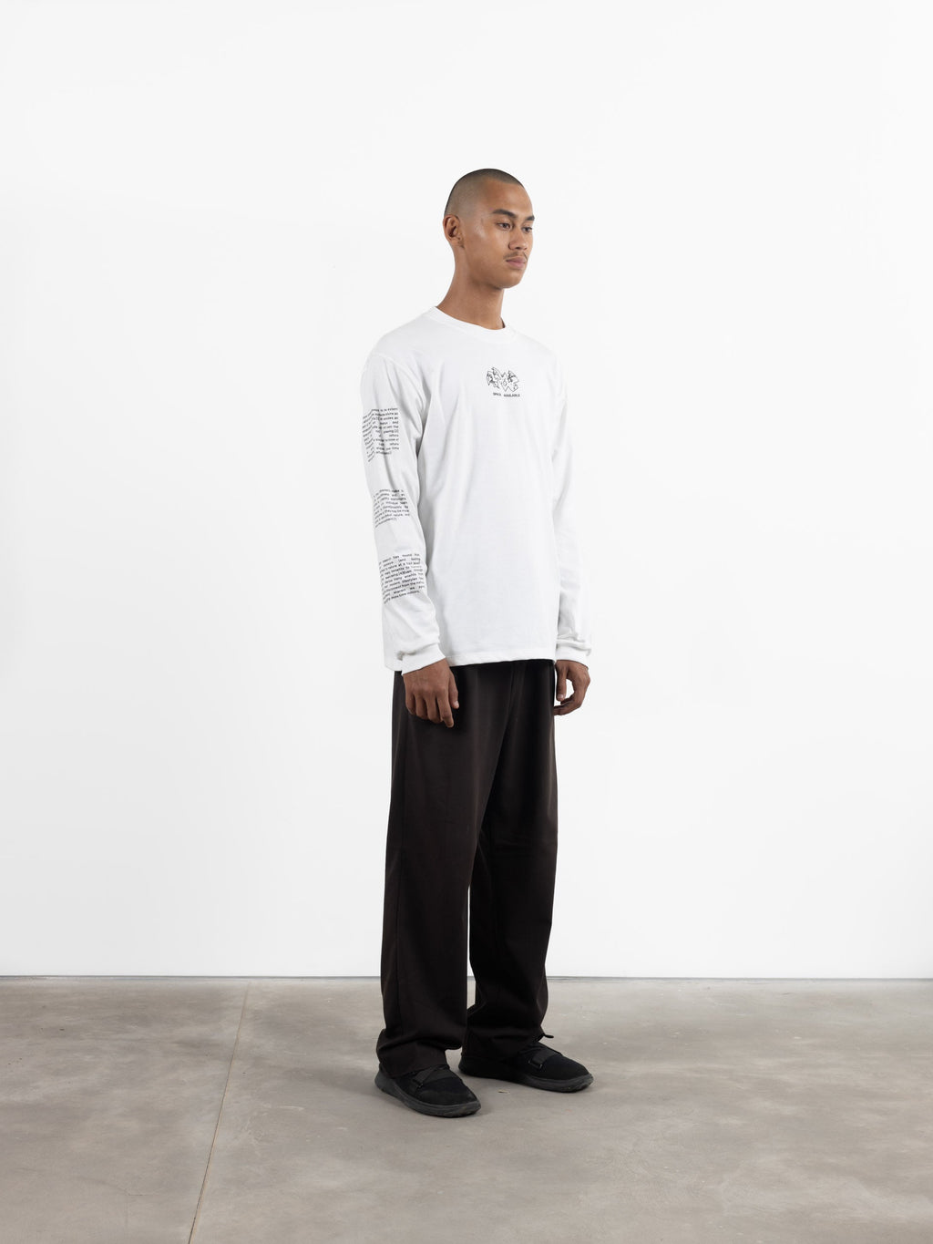 New Green World Long Sleeve T-Shirt White
